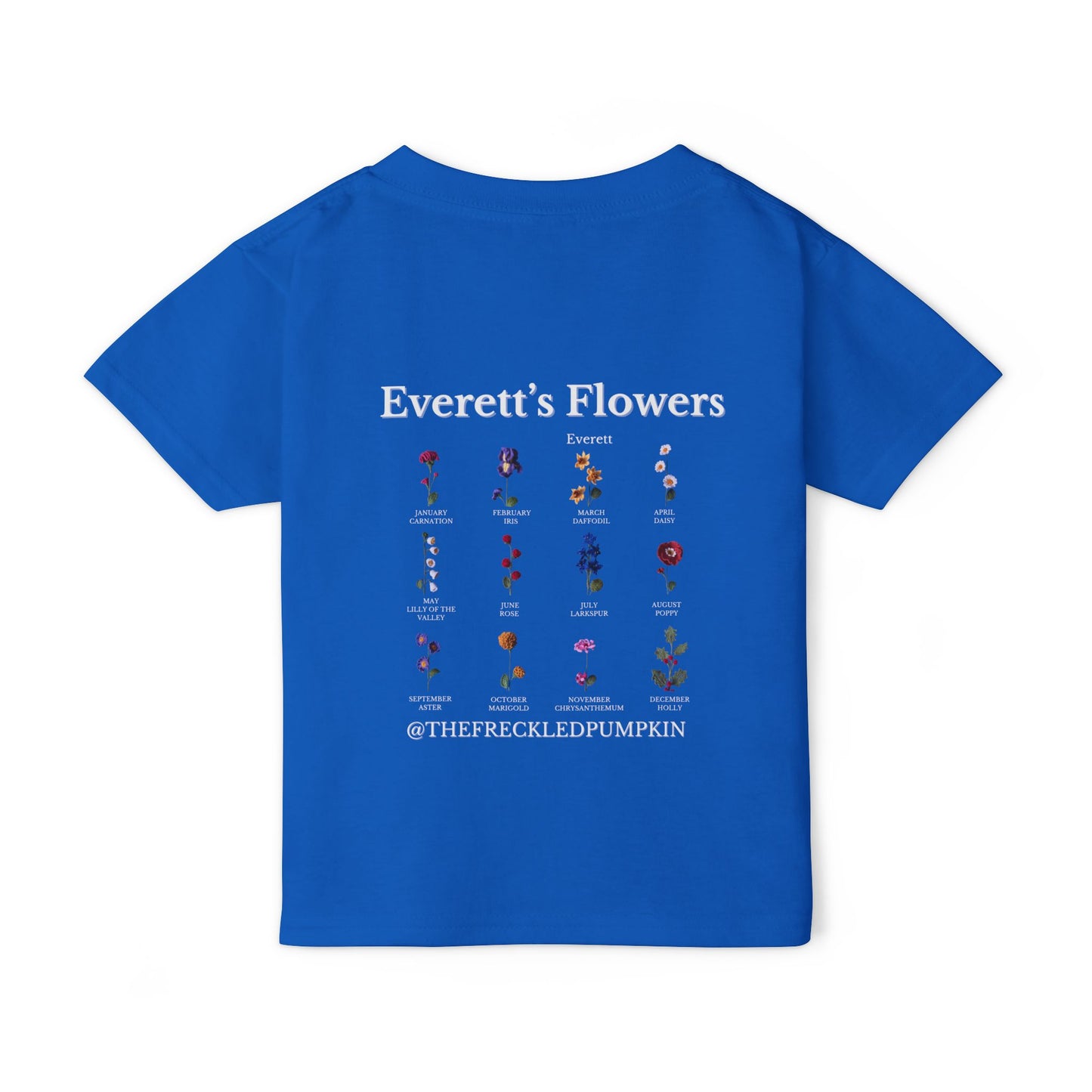 Every Baby Deserves A Flower Toddler T-shirt