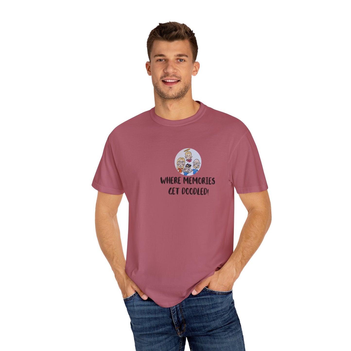 ✍️Doodle Crew Unisex Comfort Colors T-shirt