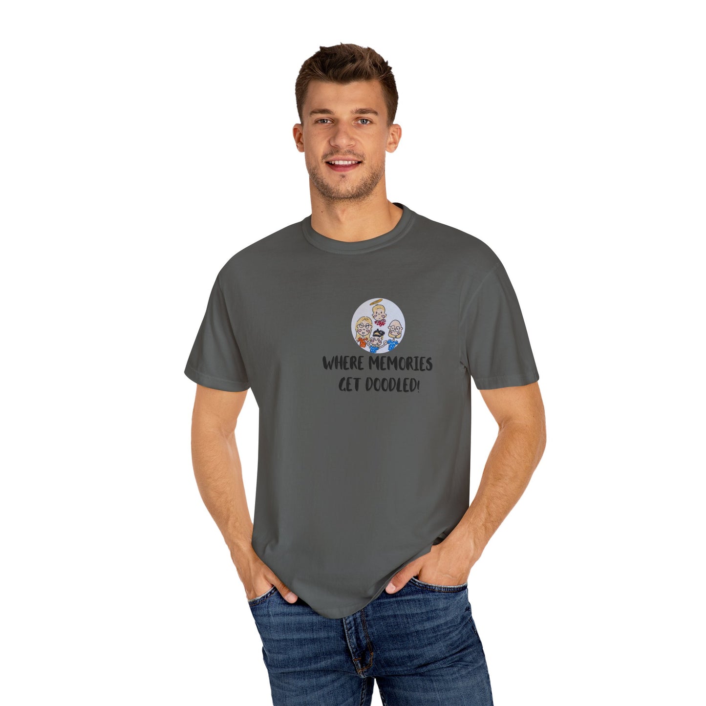 ✍️Doodle Crew Unisex Comfort Colors T-shirt