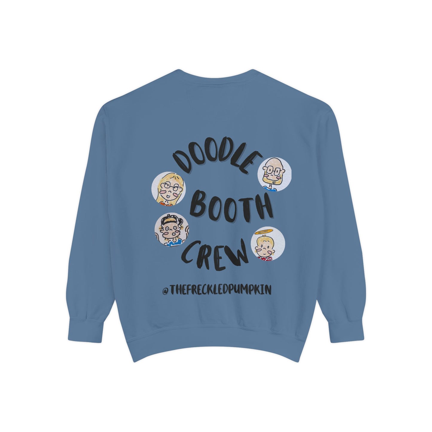 ✍️ Doodle Crew Sweatshirt -Comfort Colors Unisex Crew