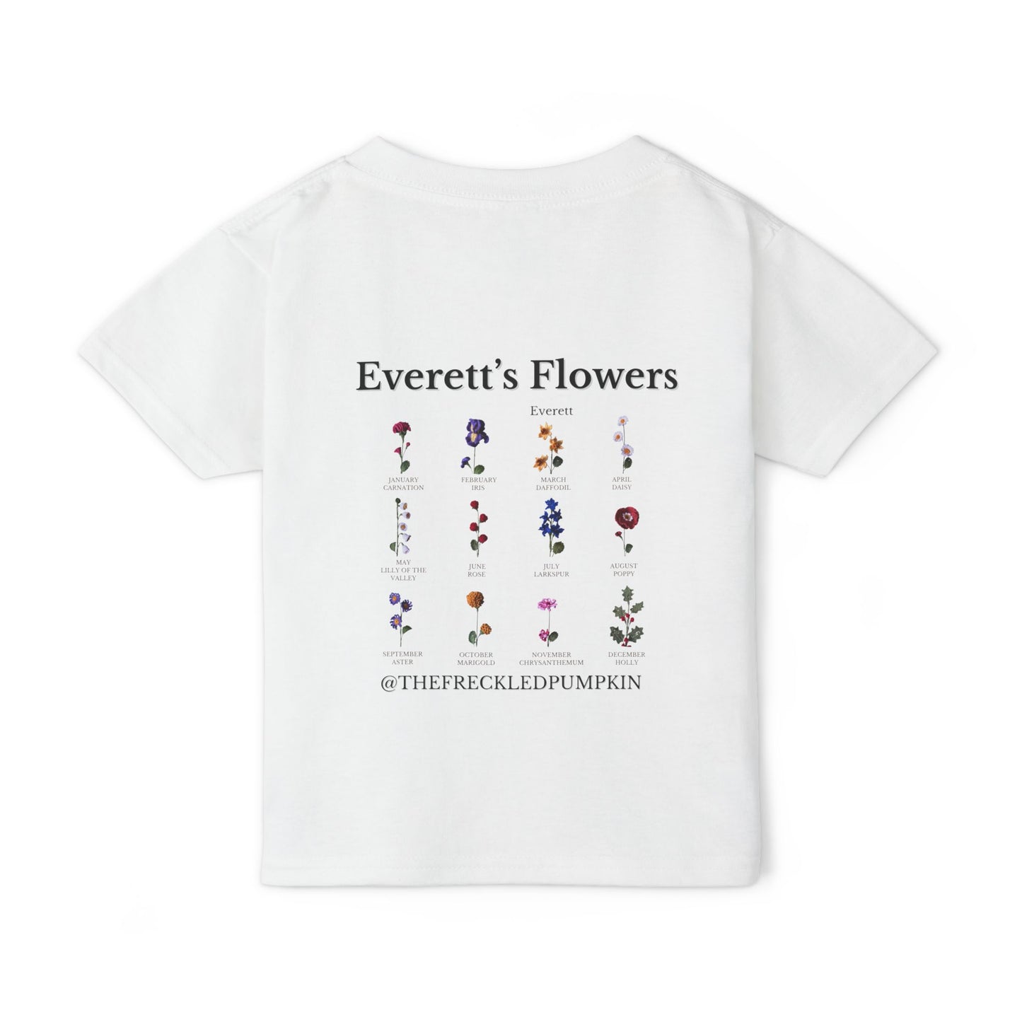 Every Baby Deserves A Flower Toddler T-shirt