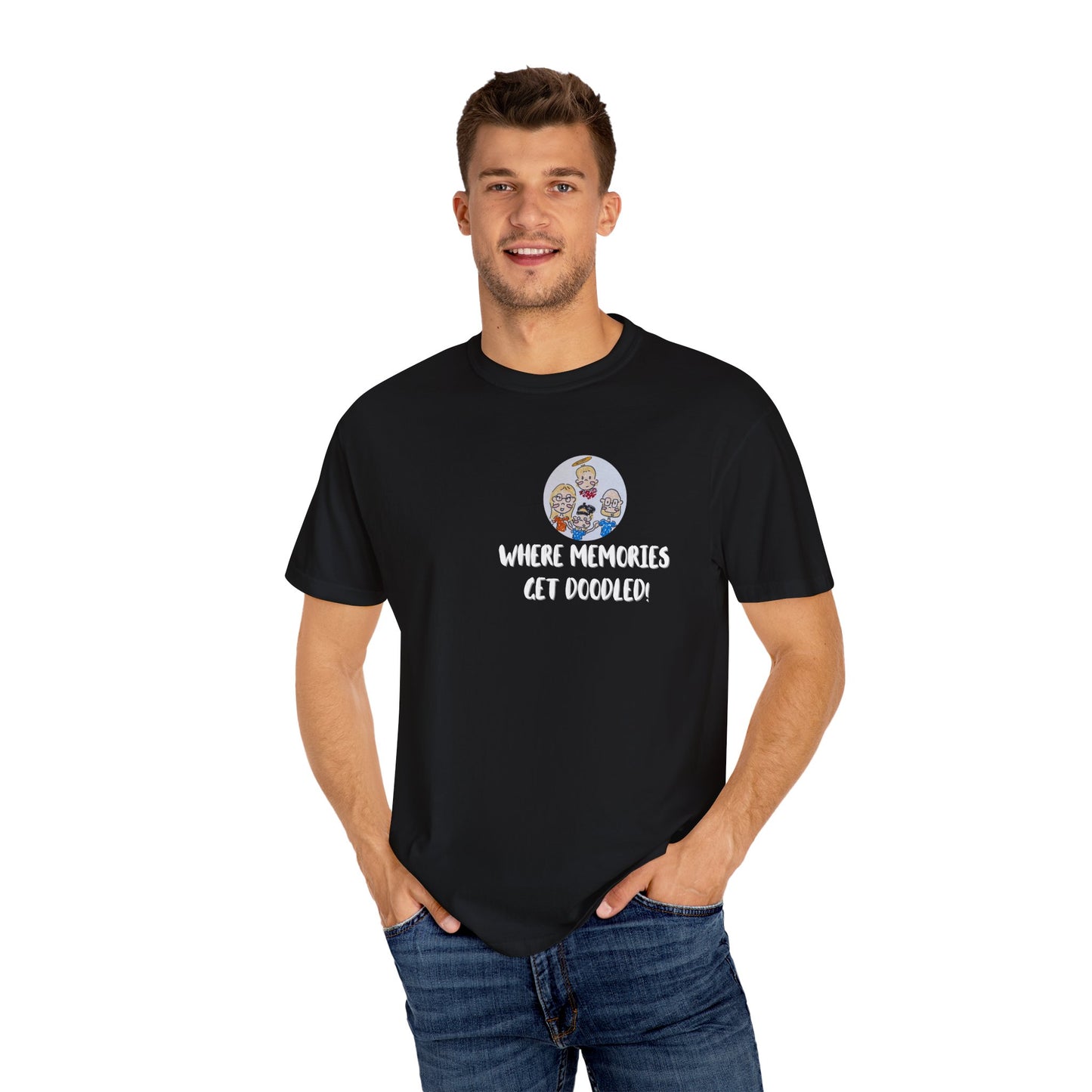 ✍️Doodle Crew Unisex Comfort Colors T-shirt