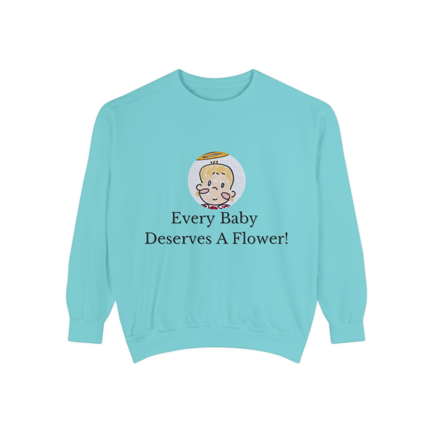 🍓Everett’s Flowers Sweatshirt - Comfort Colors Unisex Crew