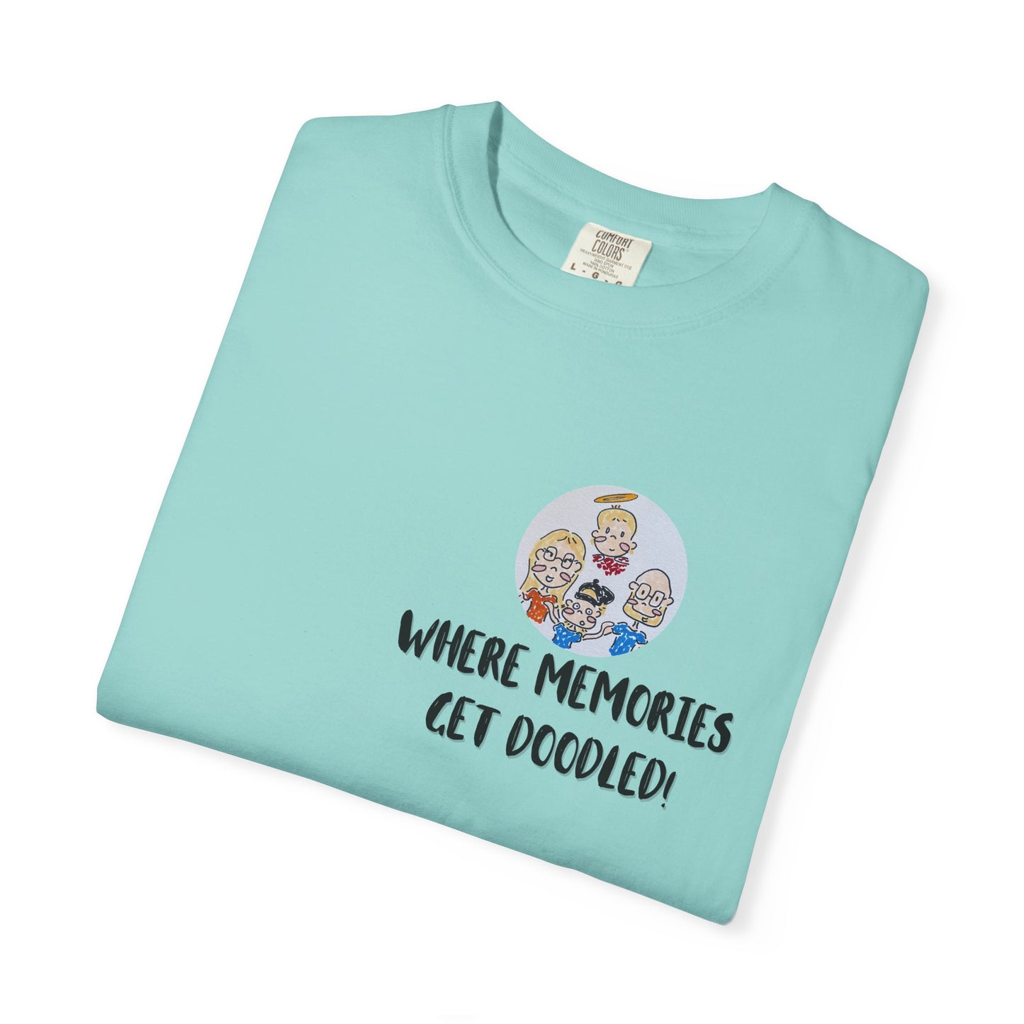 ✍️Doodle Crew Unisex Comfort Colors T-shirt