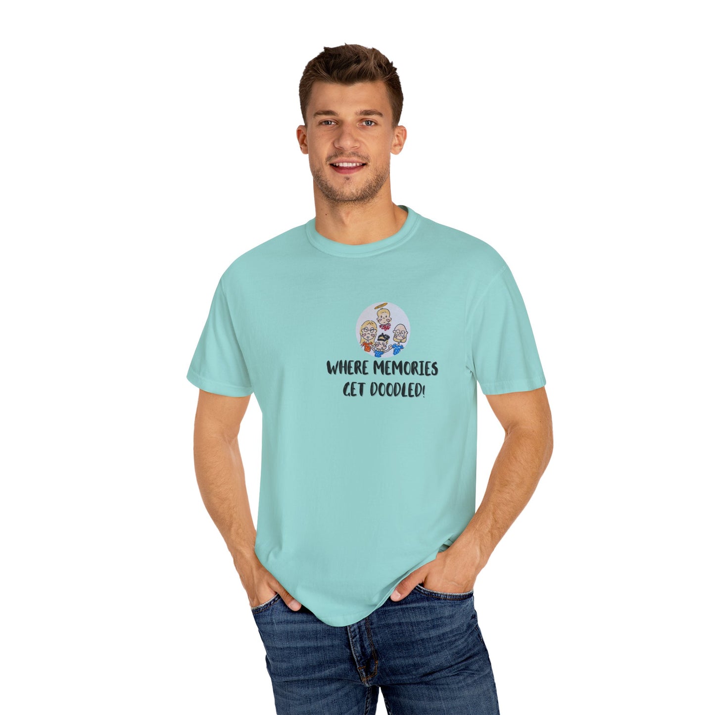 ✍️Doodle Crew Unisex Comfort Colors T-shirt