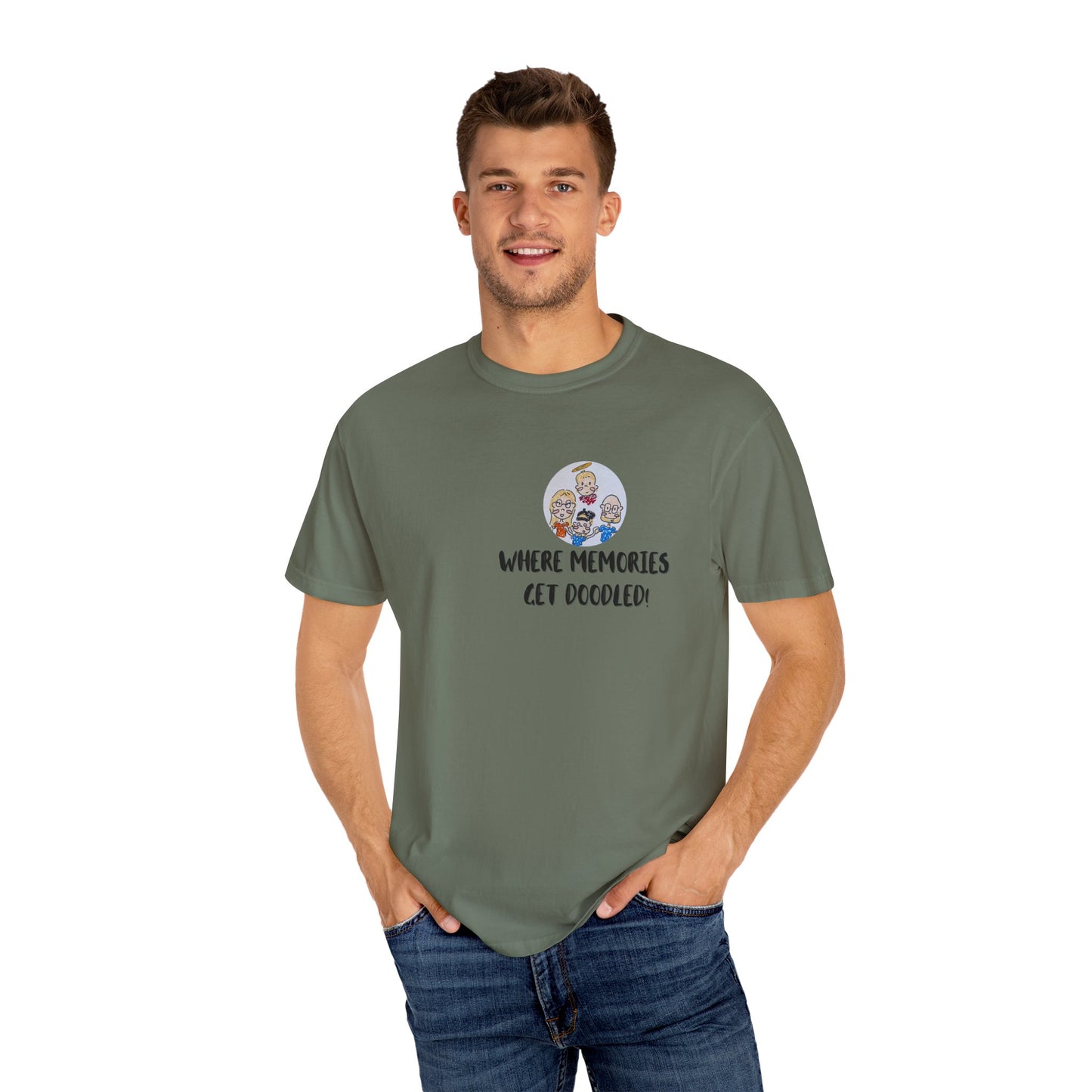 ✍️Doodle Crew Unisex Comfort Colors T-shirt