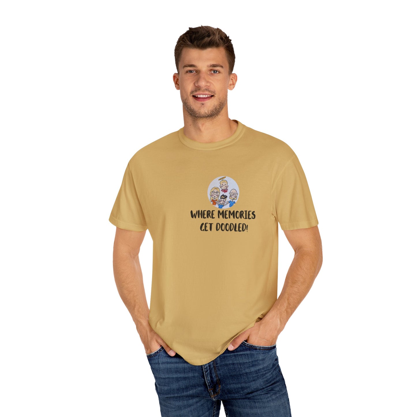 ✍️Doodle Crew Unisex Comfort Colors T-shirt