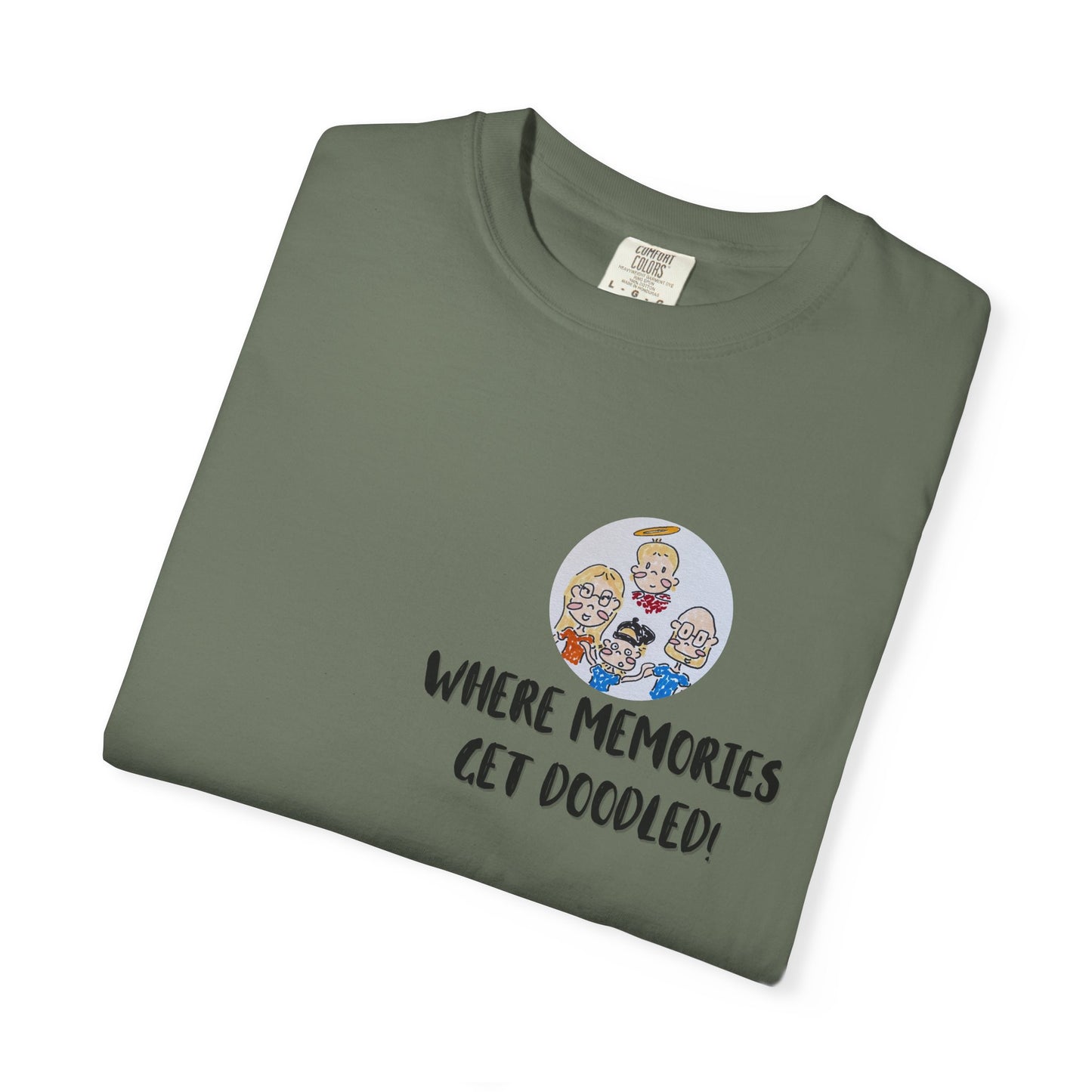 ✍️Doodle Crew Unisex Comfort Colors T-shirt