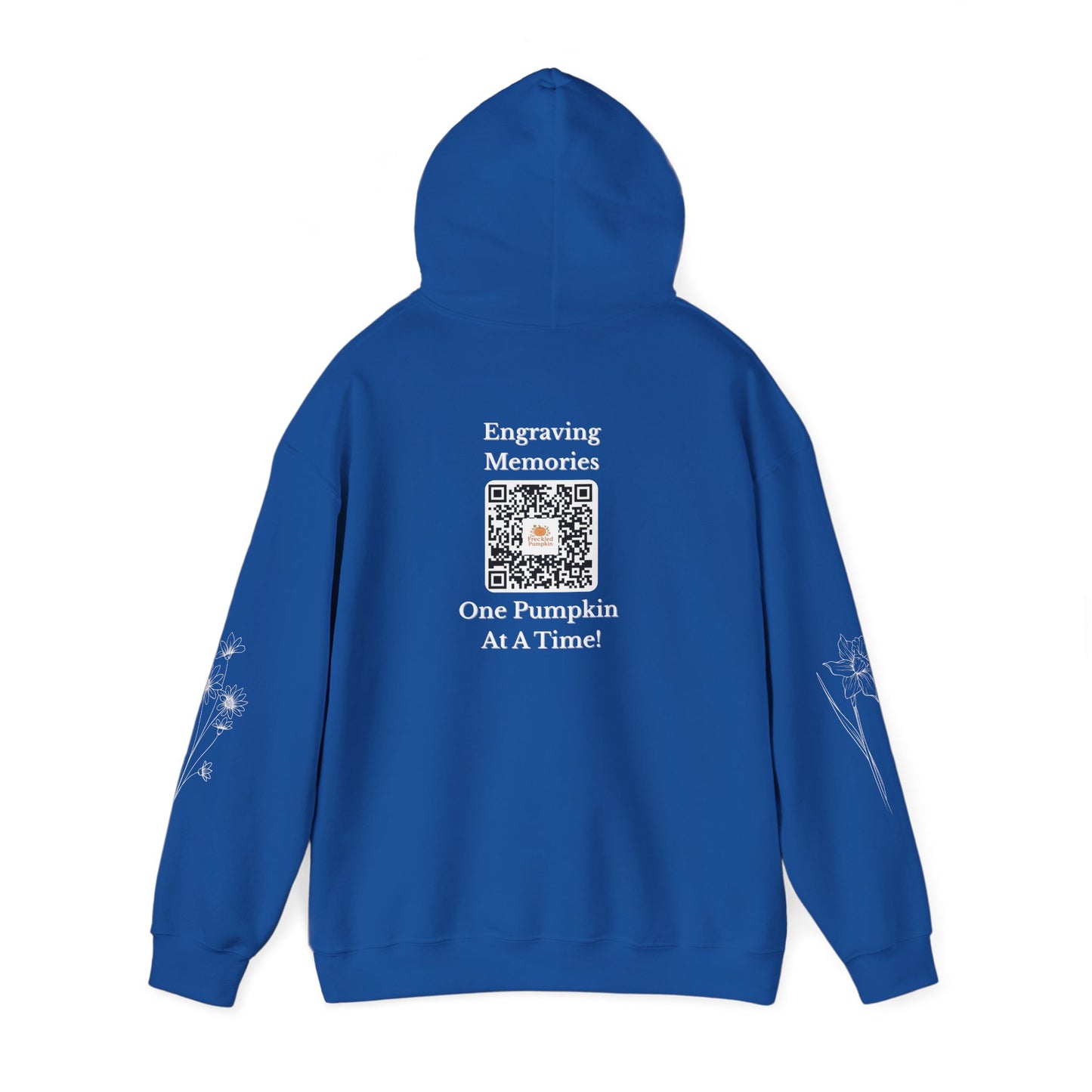 The Freckled Pumpkin Logo Engraving Unisex Hoodie