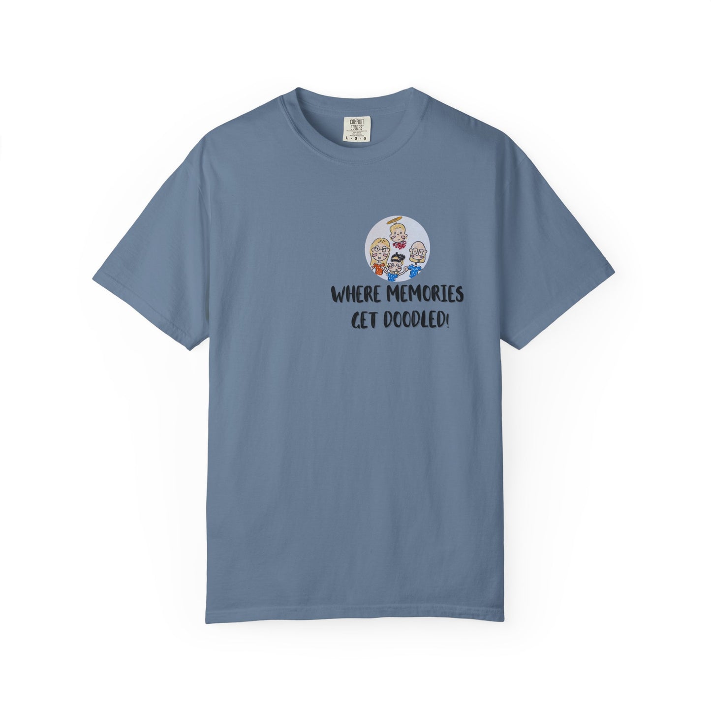 ✍️Doodle Crew Unisex Comfort Colors T-shirt
