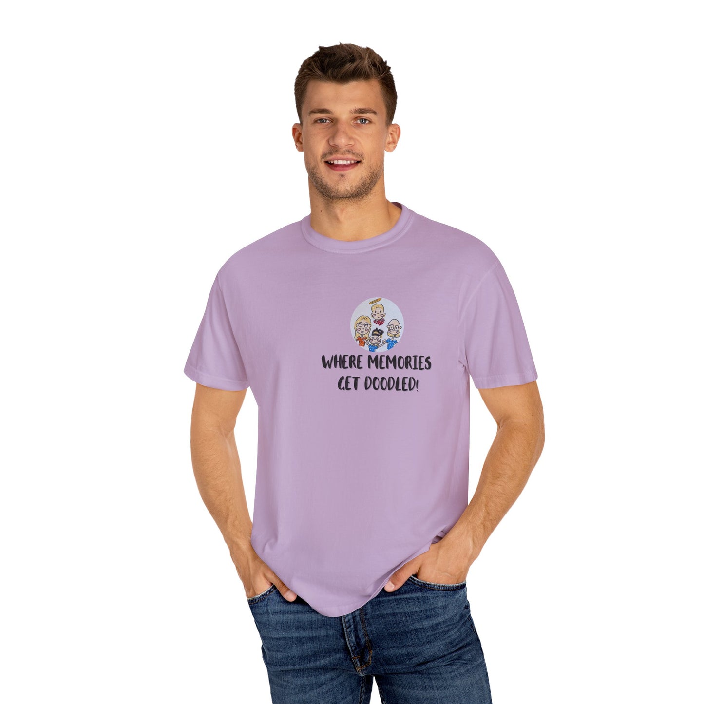 ✍️Doodle Crew Unisex Comfort Colors T-shirt