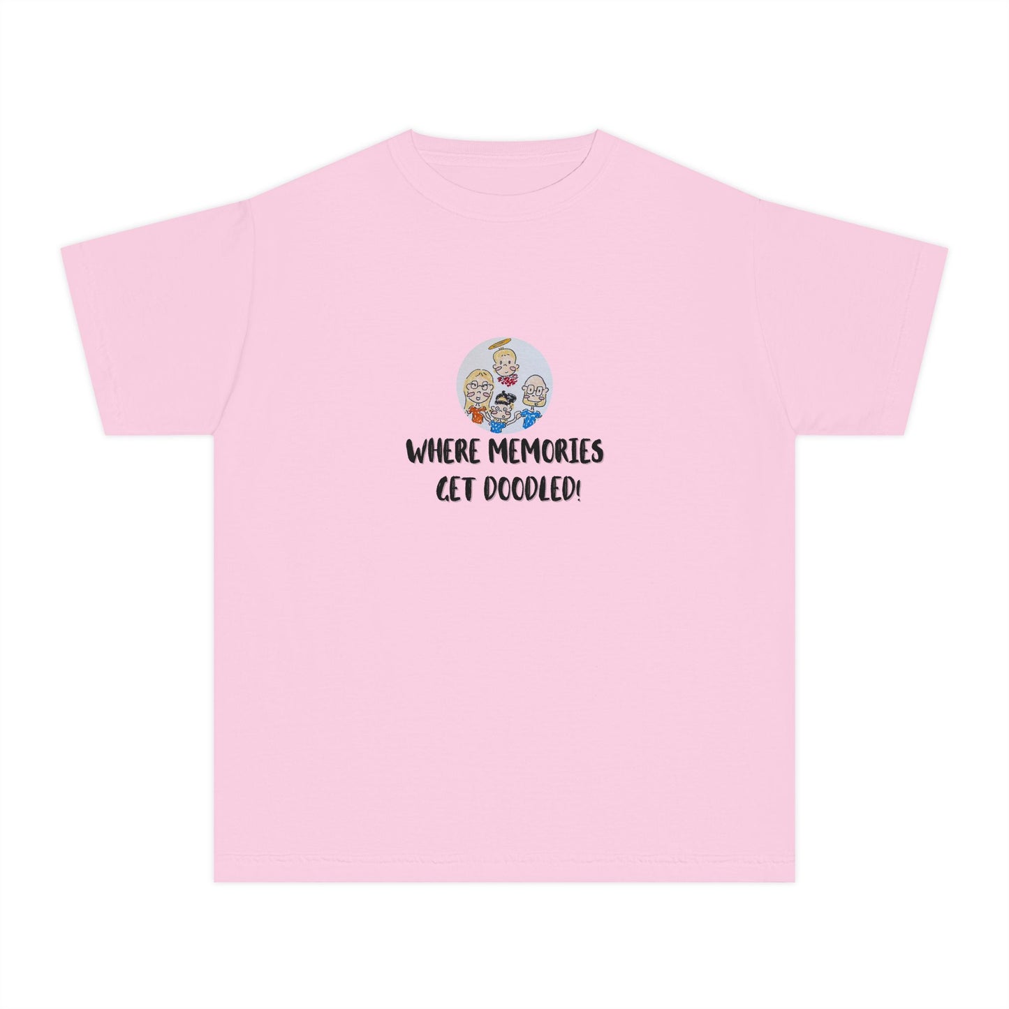✍️ Doodle Crew Youth Comfort Colors T-Shirt