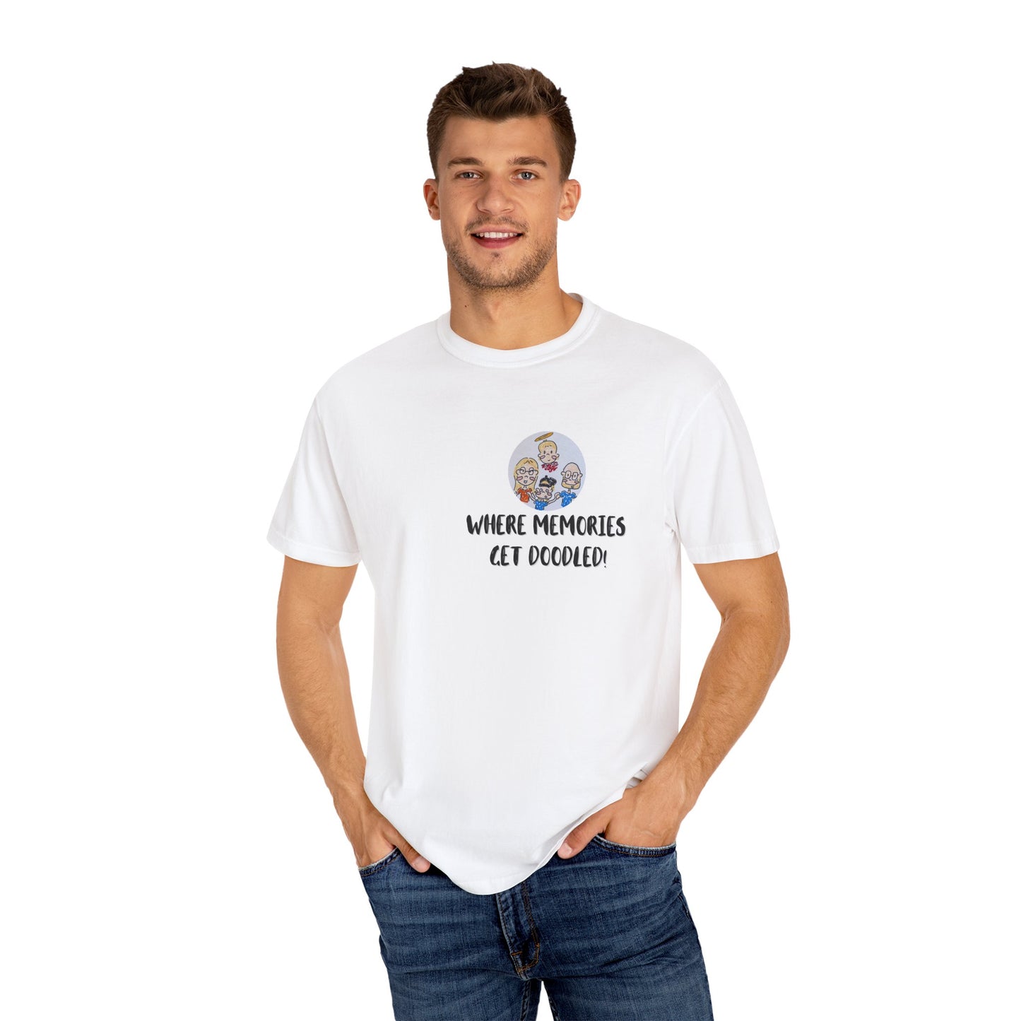 ✍️Doodle Crew Unisex Comfort Colors T-shirt