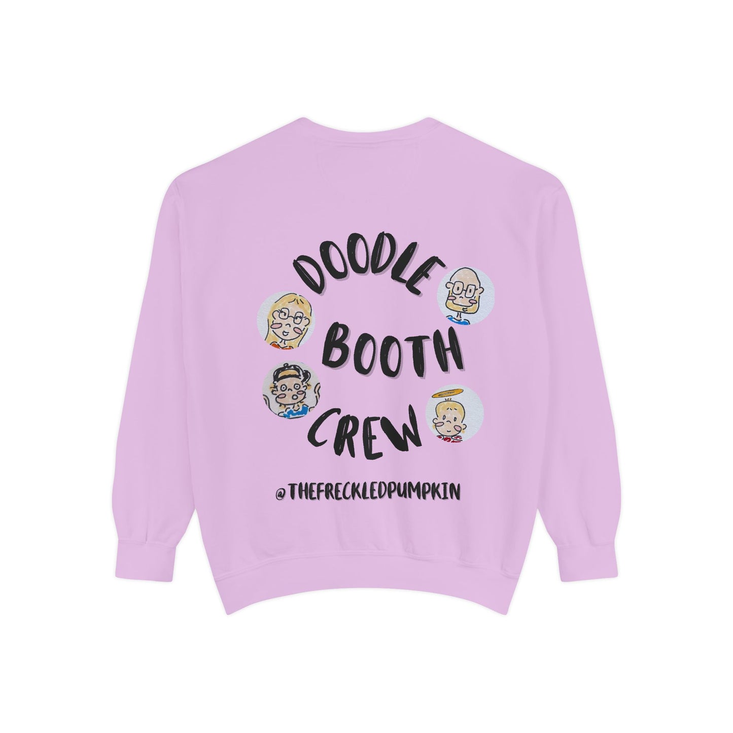 ✍️ Doodle Crew Sweatshirt -Comfort Colors Unisex Crew
