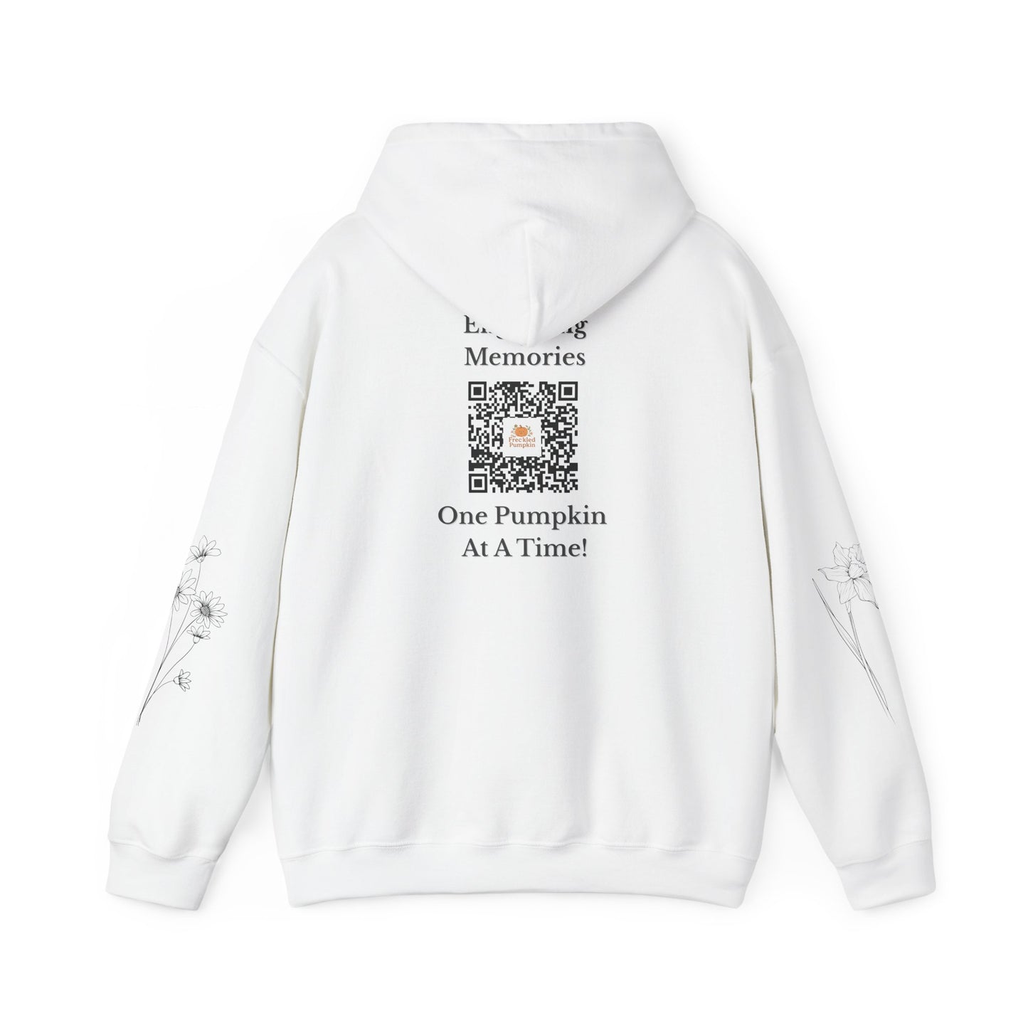 The Freckled Pumpkin Logo Engraving Unisex Hoodie