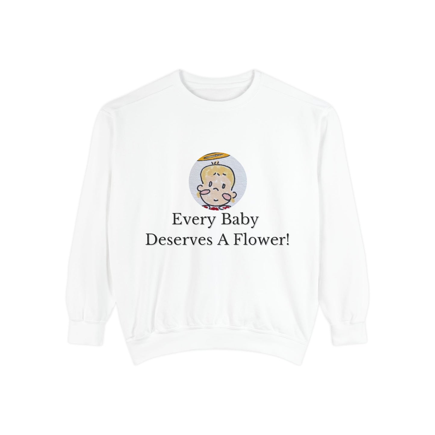 🍓Everett’s Flowers Sweatshirt - Comfort Colors Unisex Crew