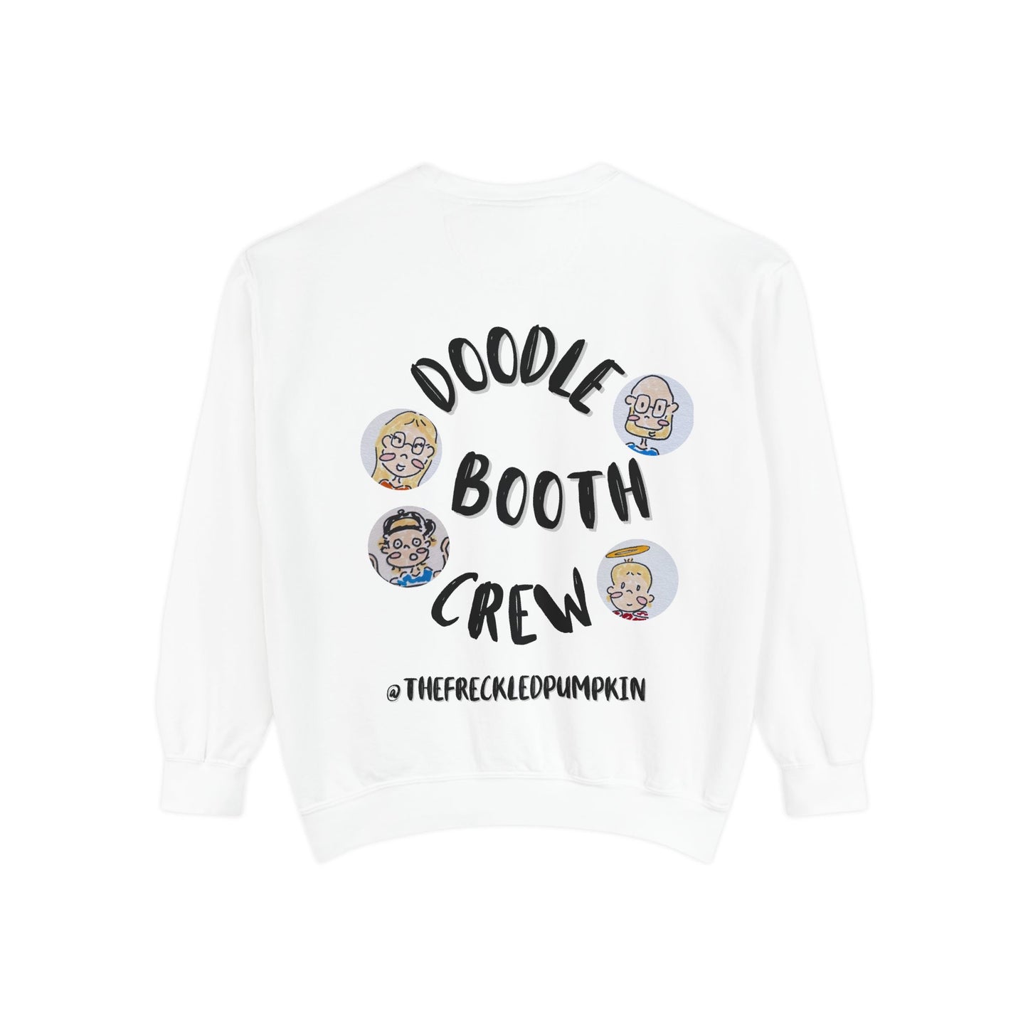 ✍️ Doodle Crew Sweatshirt -Comfort Colors Unisex Crew