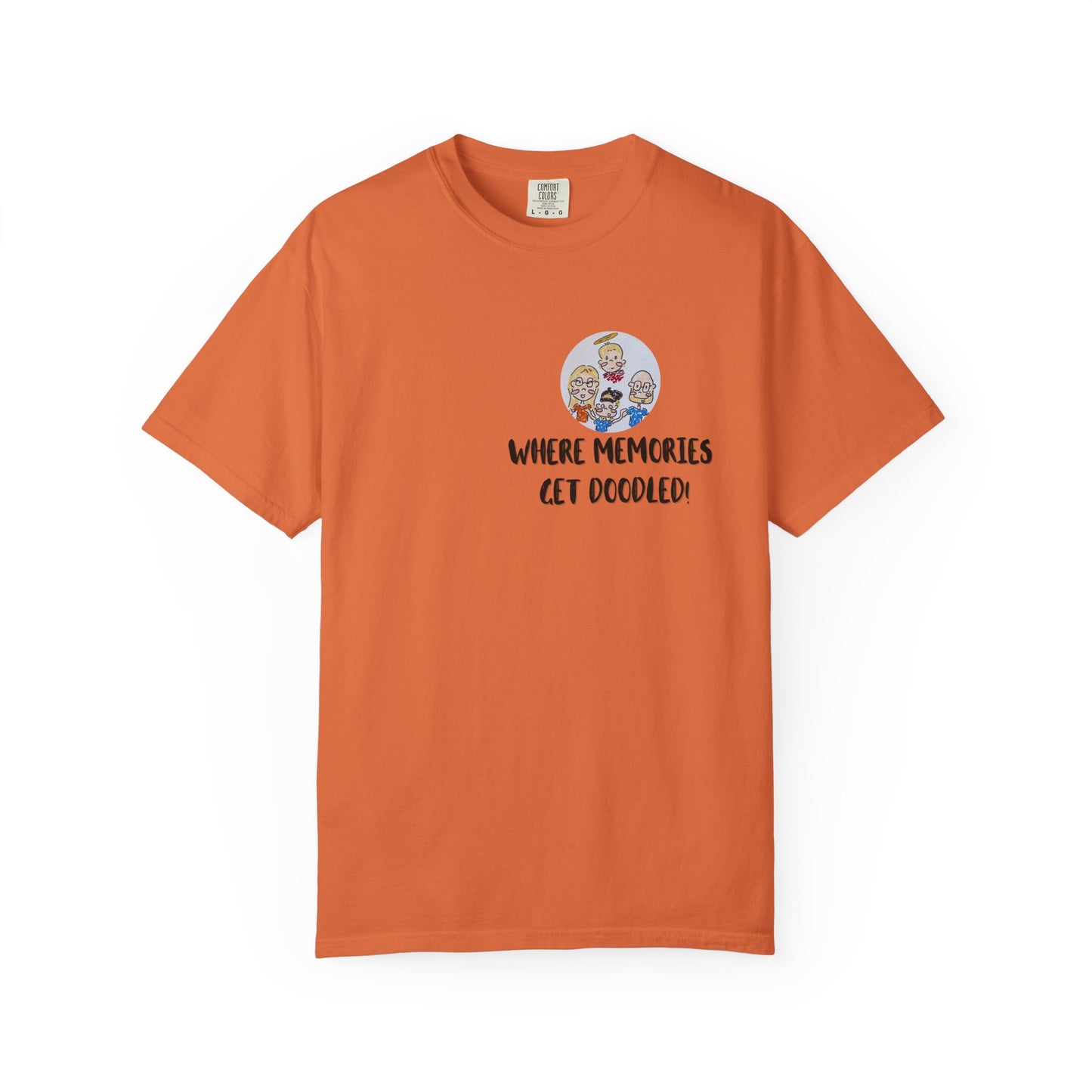 ✍️Doodle Crew Unisex Comfort Colors T-shirt