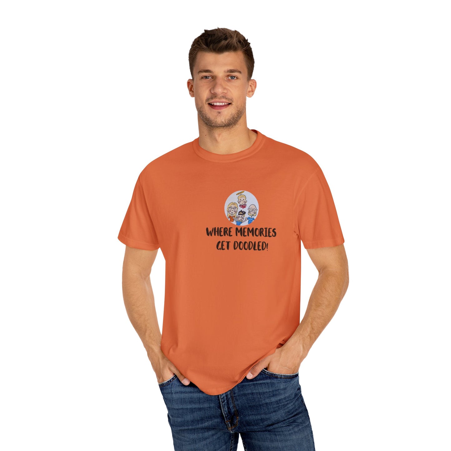 ✍️Doodle Crew Unisex Comfort Colors T-shirt