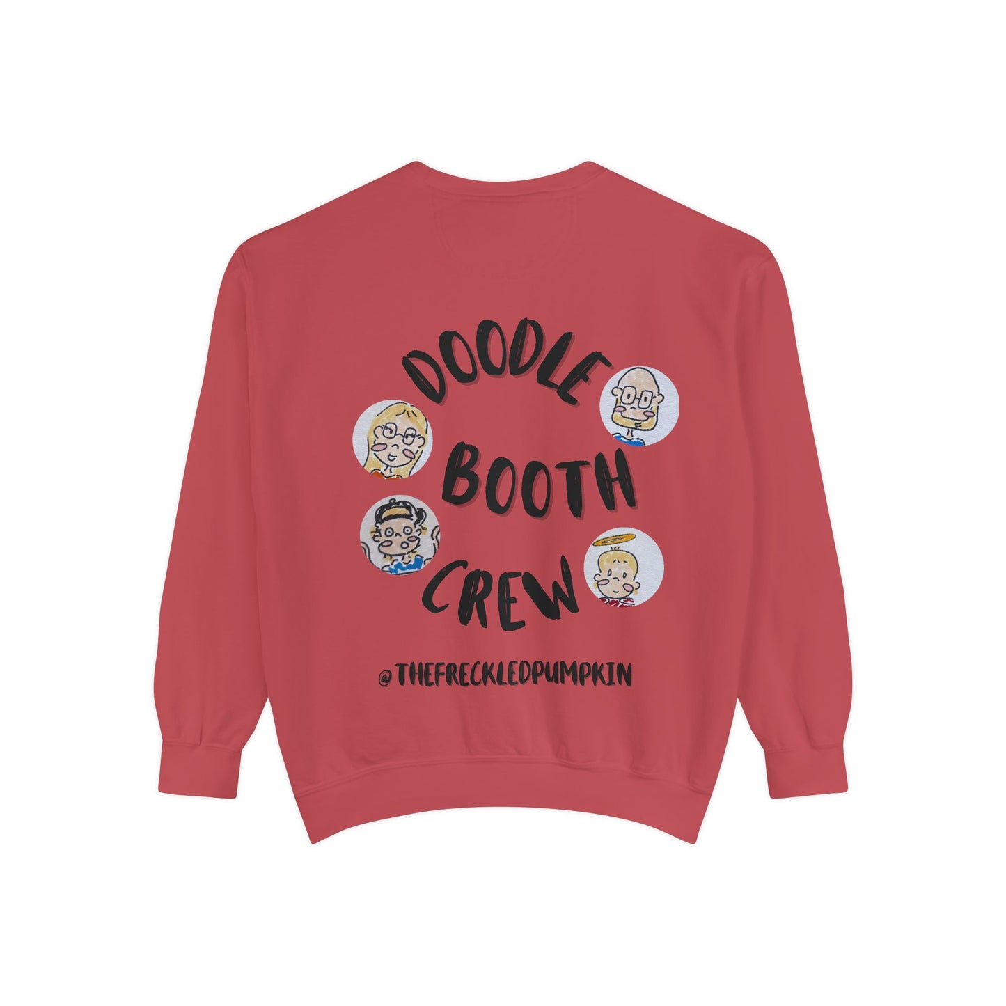 ✍️ Doodle Crew Sweatshirt -Comfort Colors Unisex Crew
