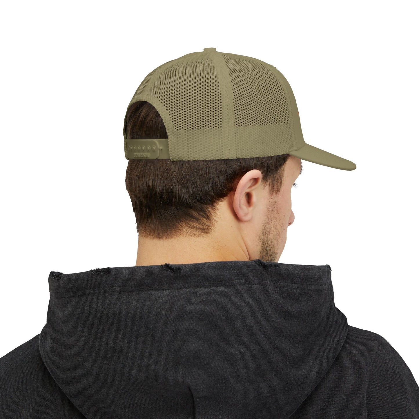 ✍️ Doodle Crew Snapback Trucker Cap, Embroidered Cap for Gardeners, Outdoor Enthusiasts, Eco-Friendly Gift, Unique Style, Casual Fashion