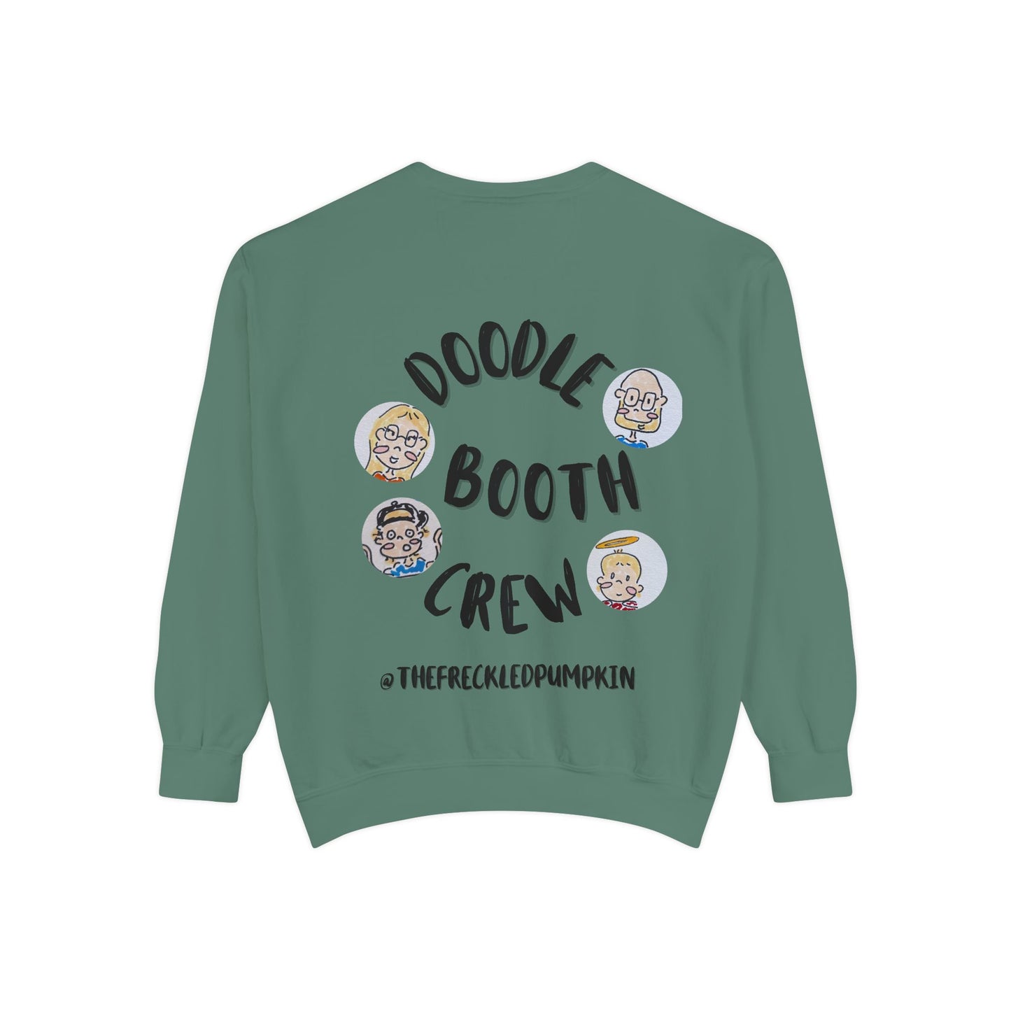 ✍️ Doodle Crew Sweatshirt -Comfort Colors Unisex Crew