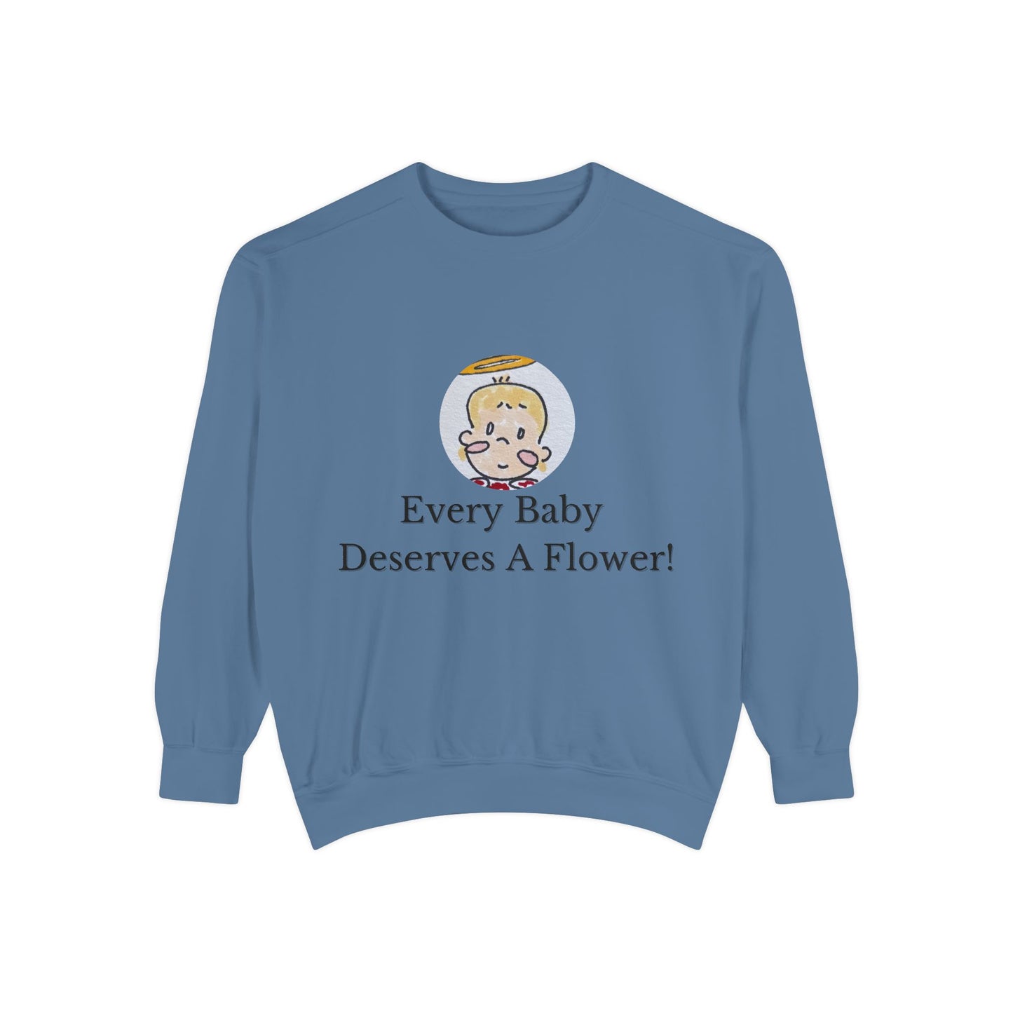 🍓Everett’s Flowers Sweatshirt - Comfort Colors Unisex Crew