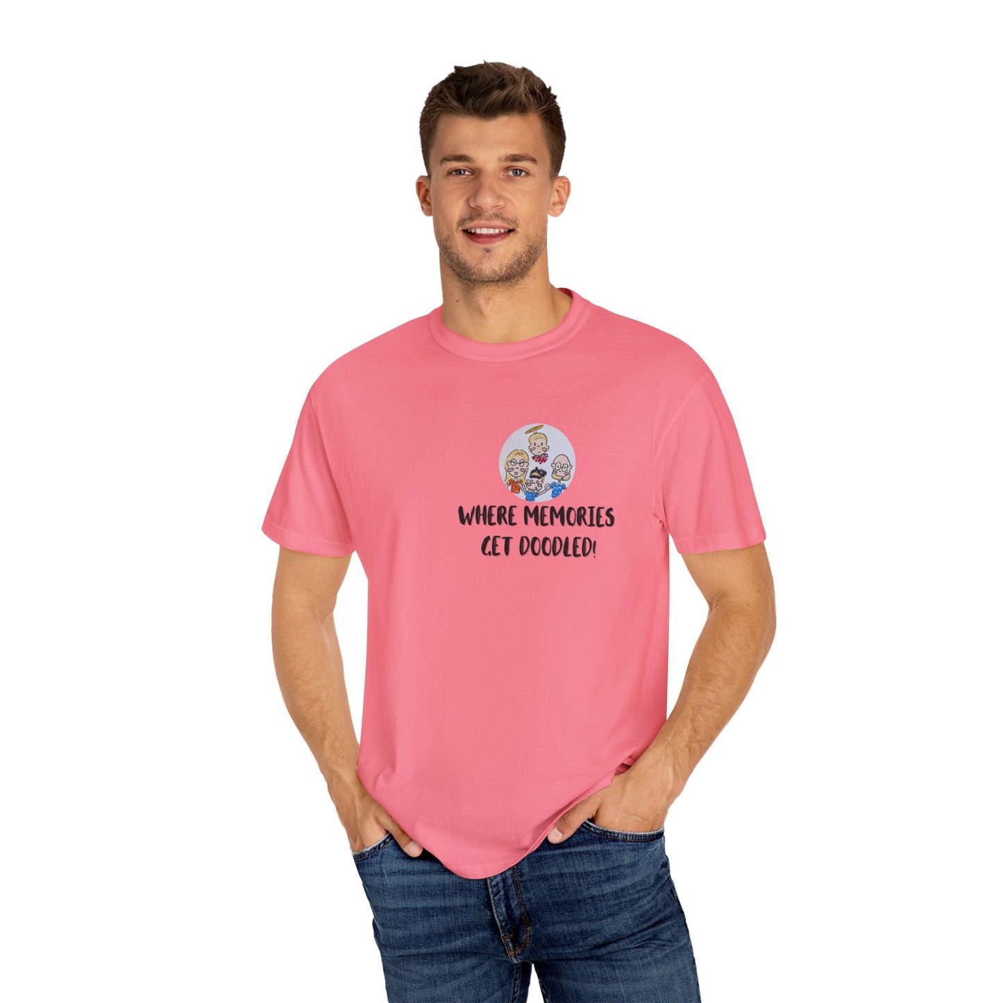 ✍️Doodle Crew Unisex Comfort Colors T-shirt