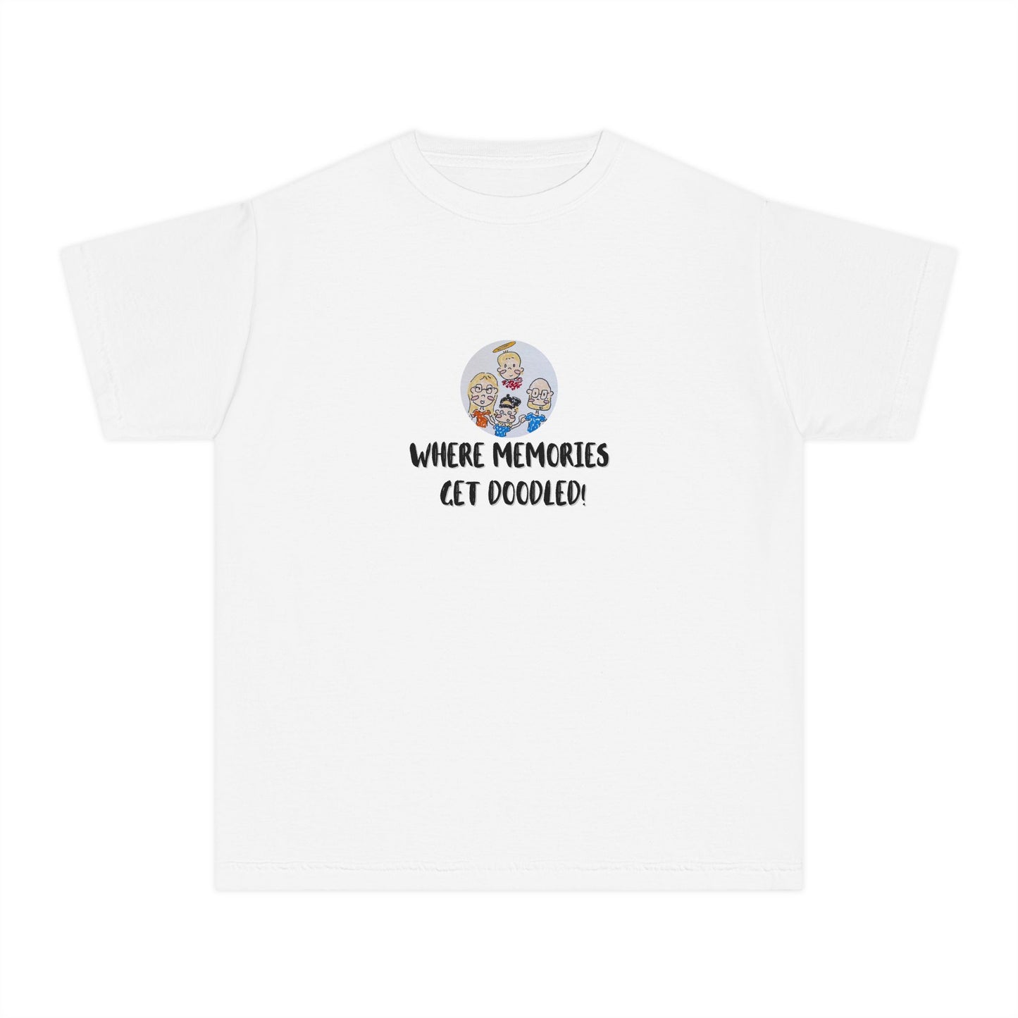 ✍️ Doodle Crew Youth Comfort Colors T-Shirt