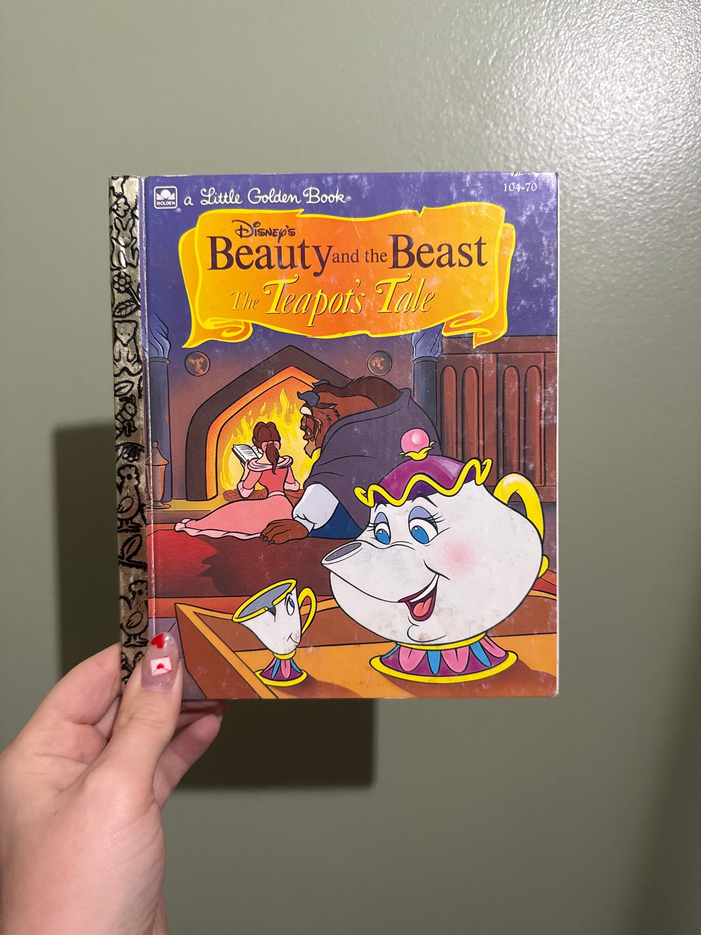 Beauty & The Beast Teapots Tale Custom Journal Preorder