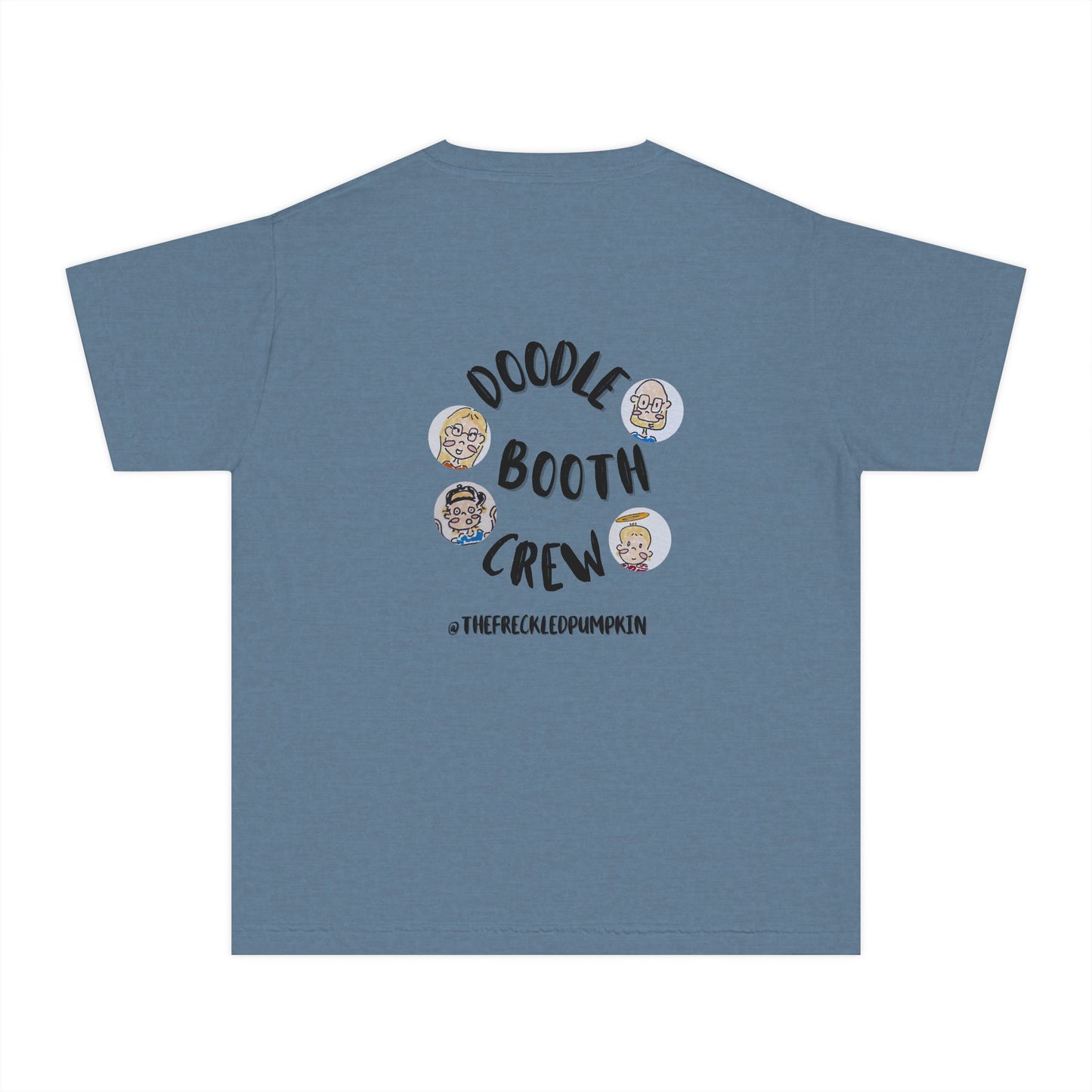 ✍️ Doodle Crew Youth Comfort Colors T-Shirt