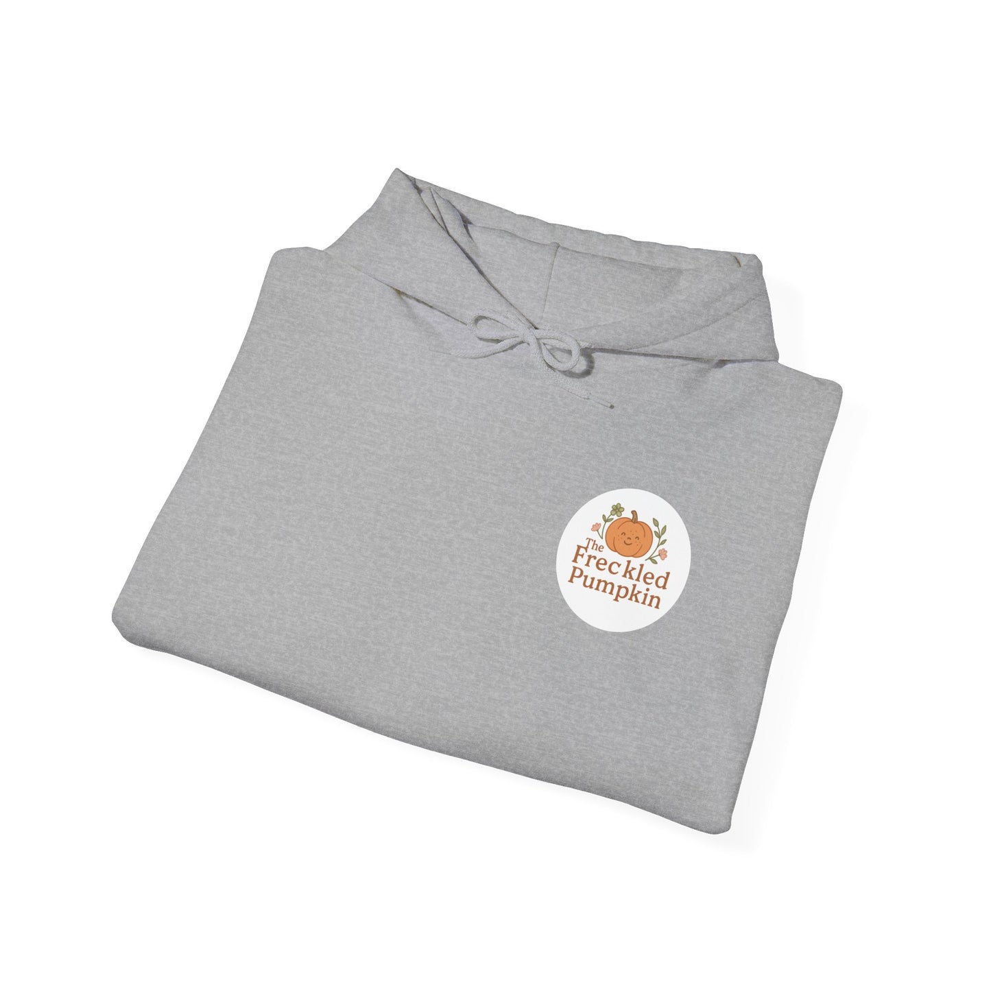 The Freckled Pumpkin Logo Engraving Unisex Hoodie