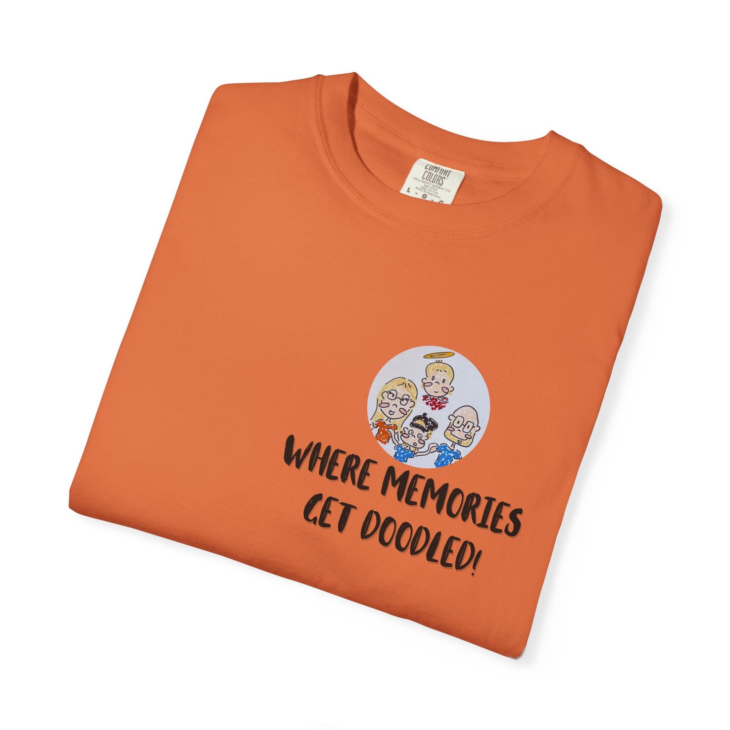 ✍️Doodle Crew Unisex Comfort Colors T-shirt