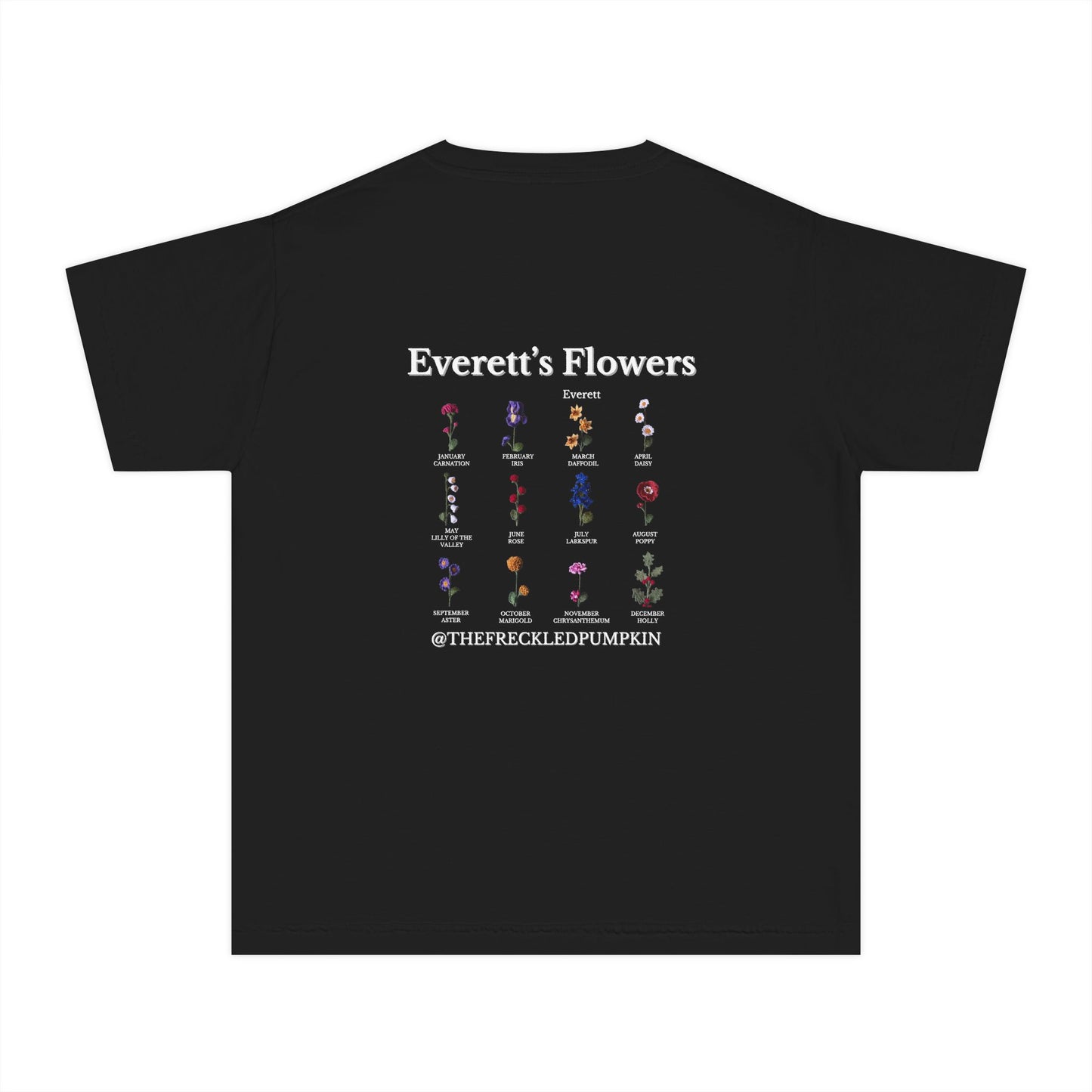 Everett’s Flowers Youth Comfort Colors T-Shirt