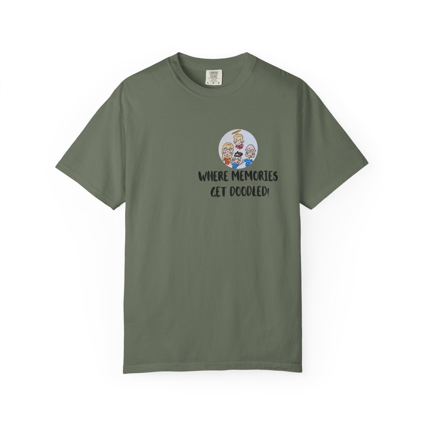 ✍️Doodle Crew Unisex Comfort Colors T-shirt