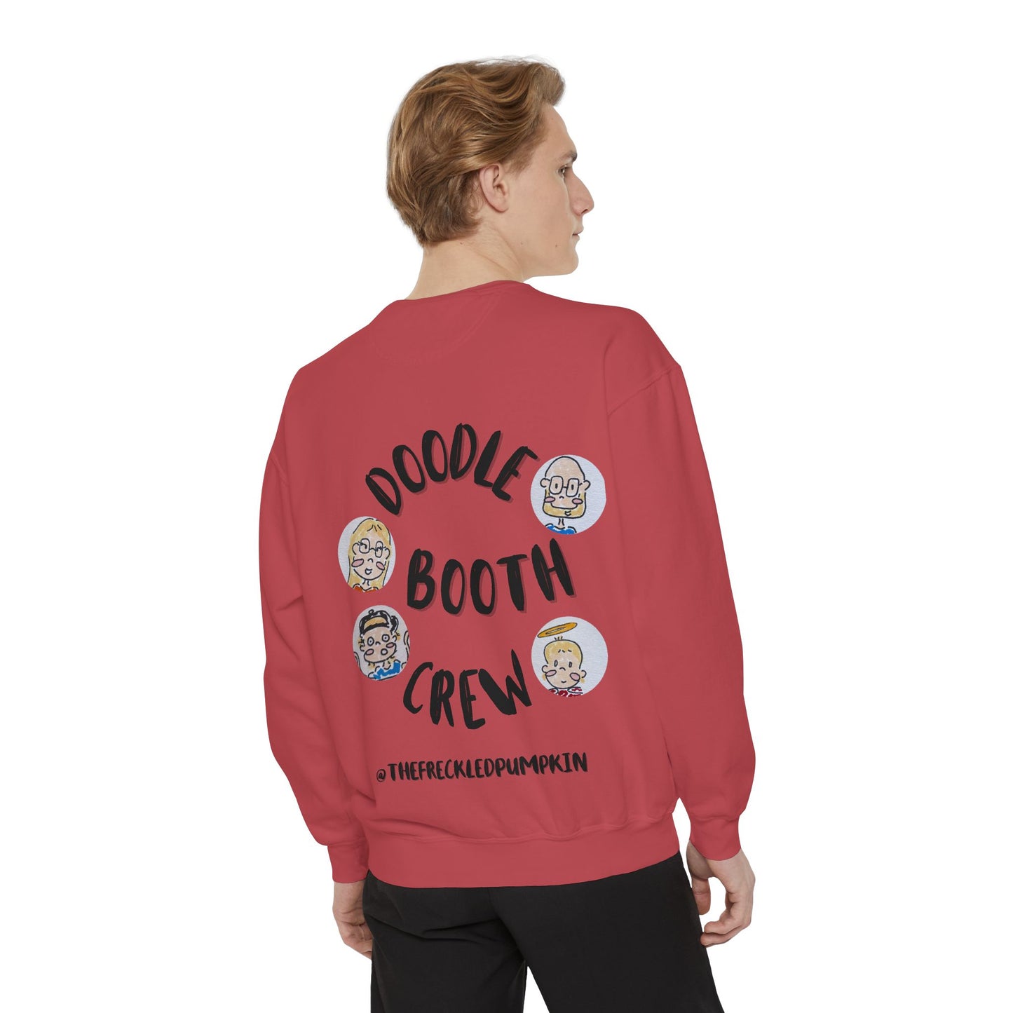 ✍️ Doodle Crew Sweatshirt -Comfort Colors Unisex Crew