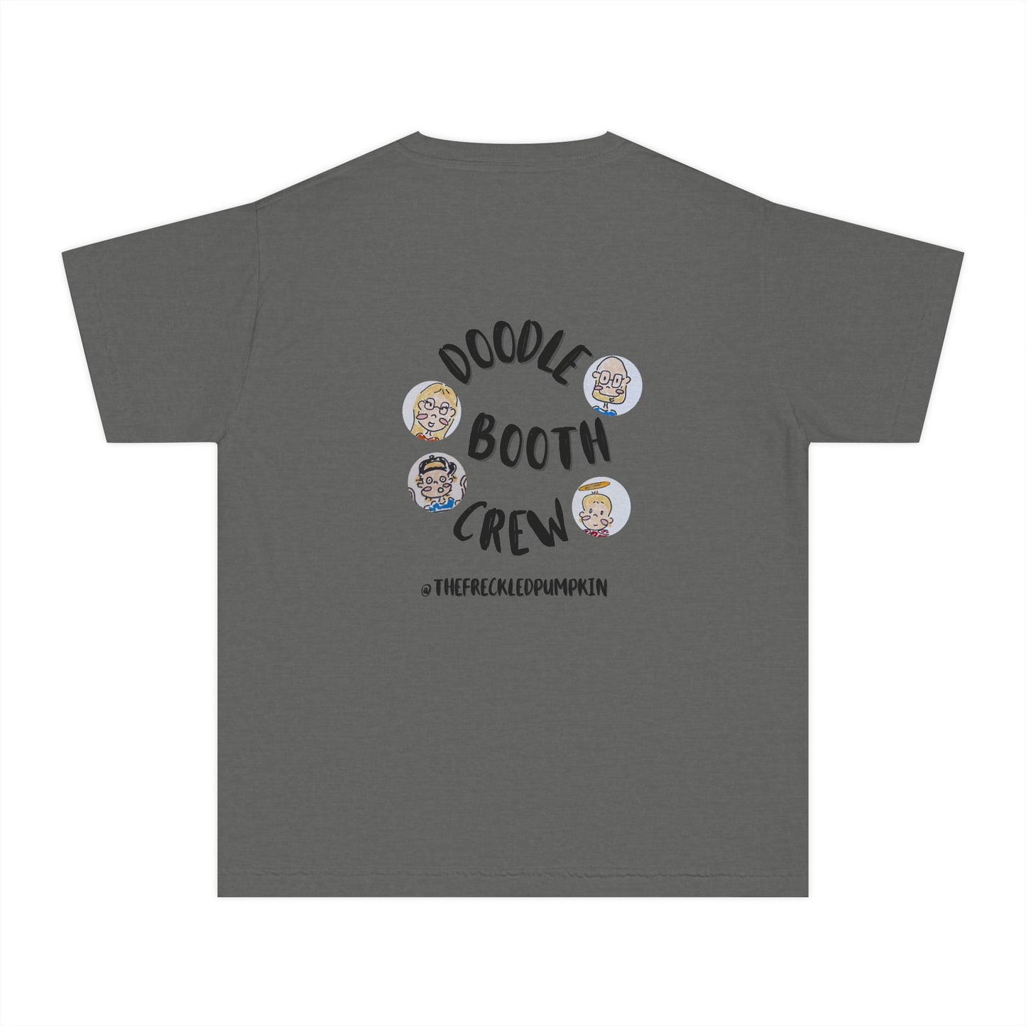 ✍️ Doodle Crew Youth Comfort Colors T-Shirt