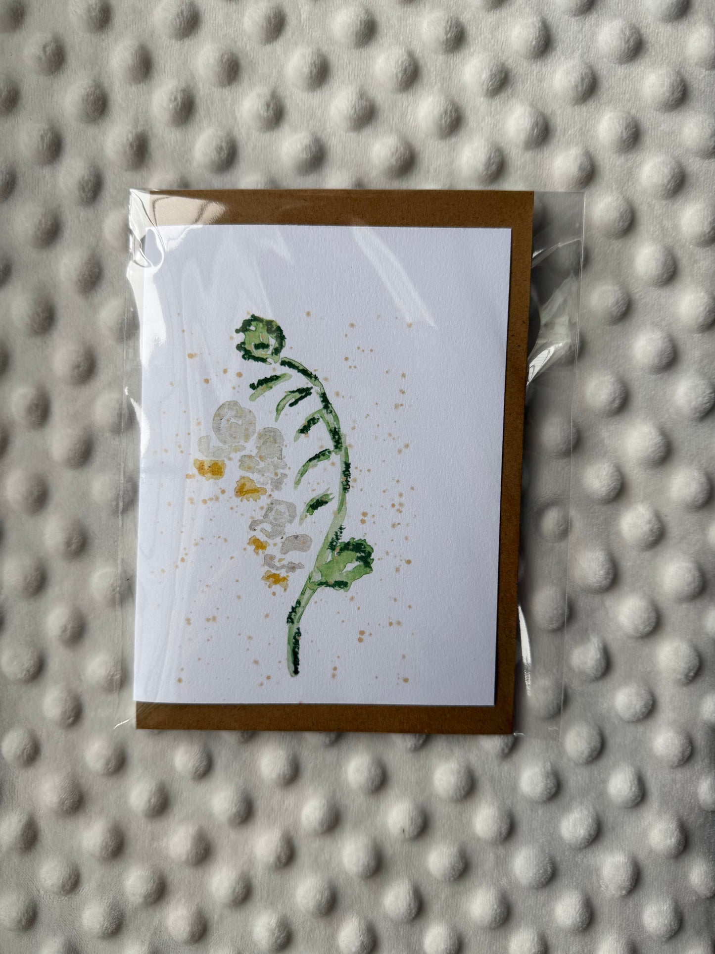 May Birth Flower – Lilly Of The Valley Greeting Card