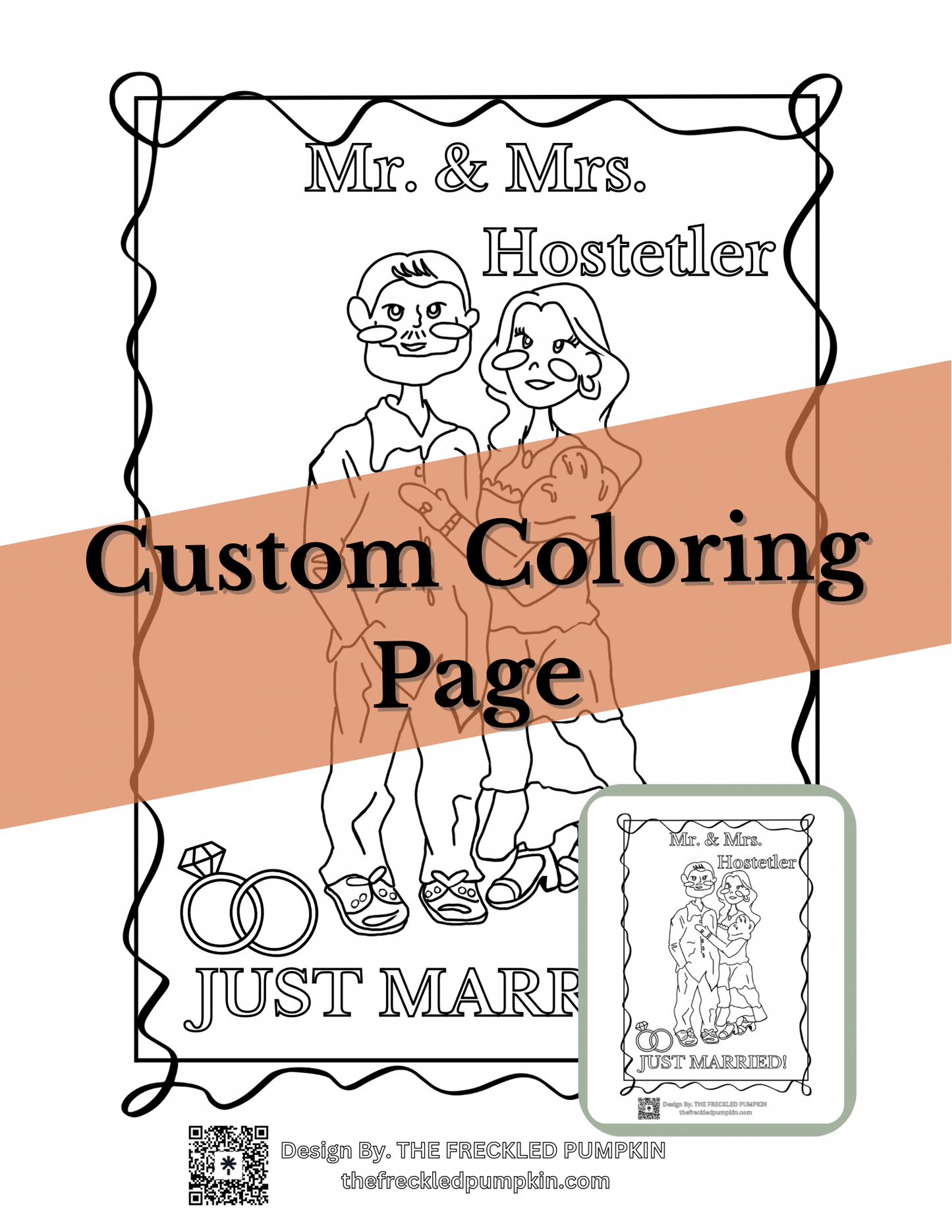 Custom Coloring Page PDF