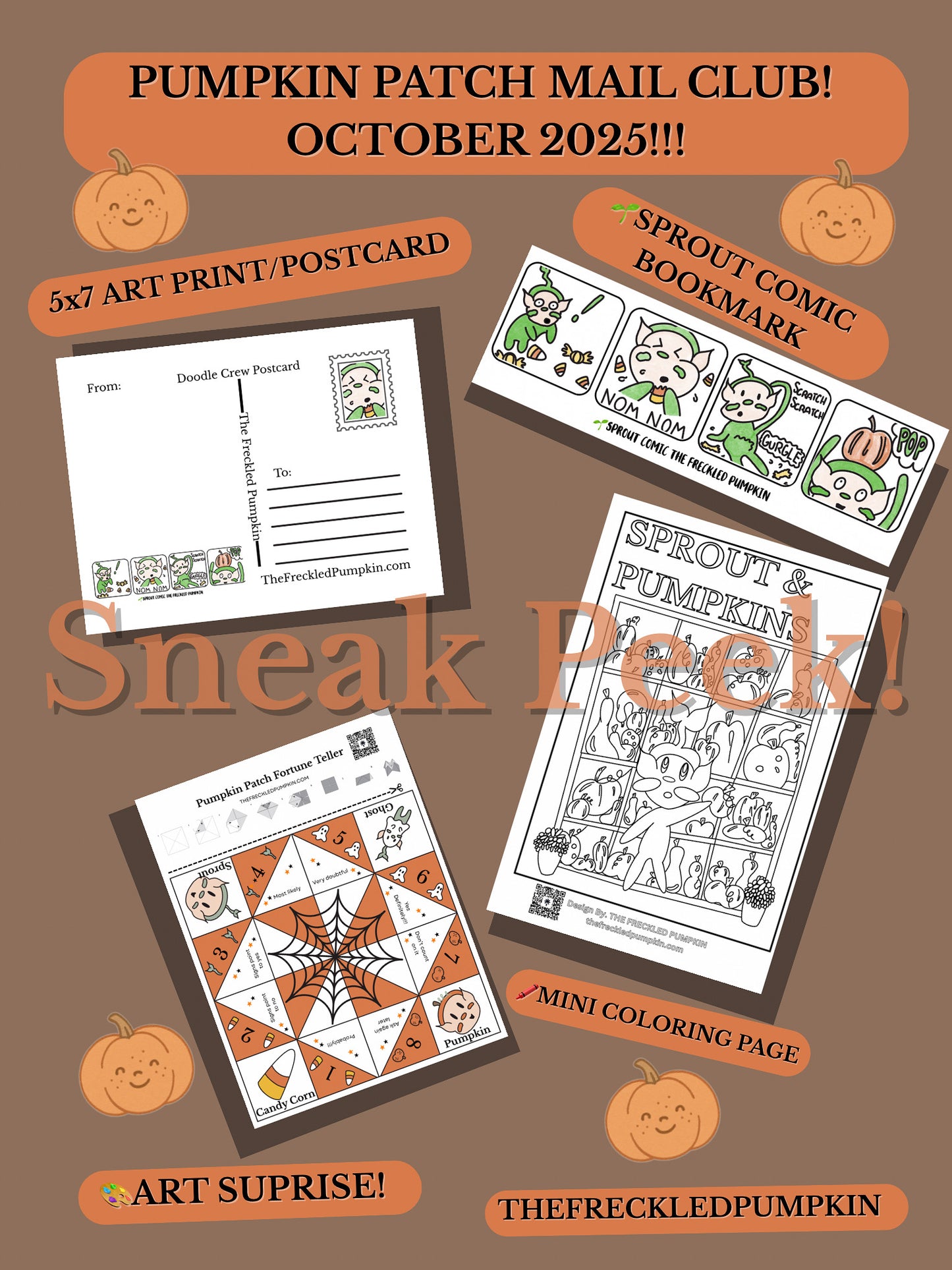 β¨πThe Pumpkin Patch Mail Club ππ
