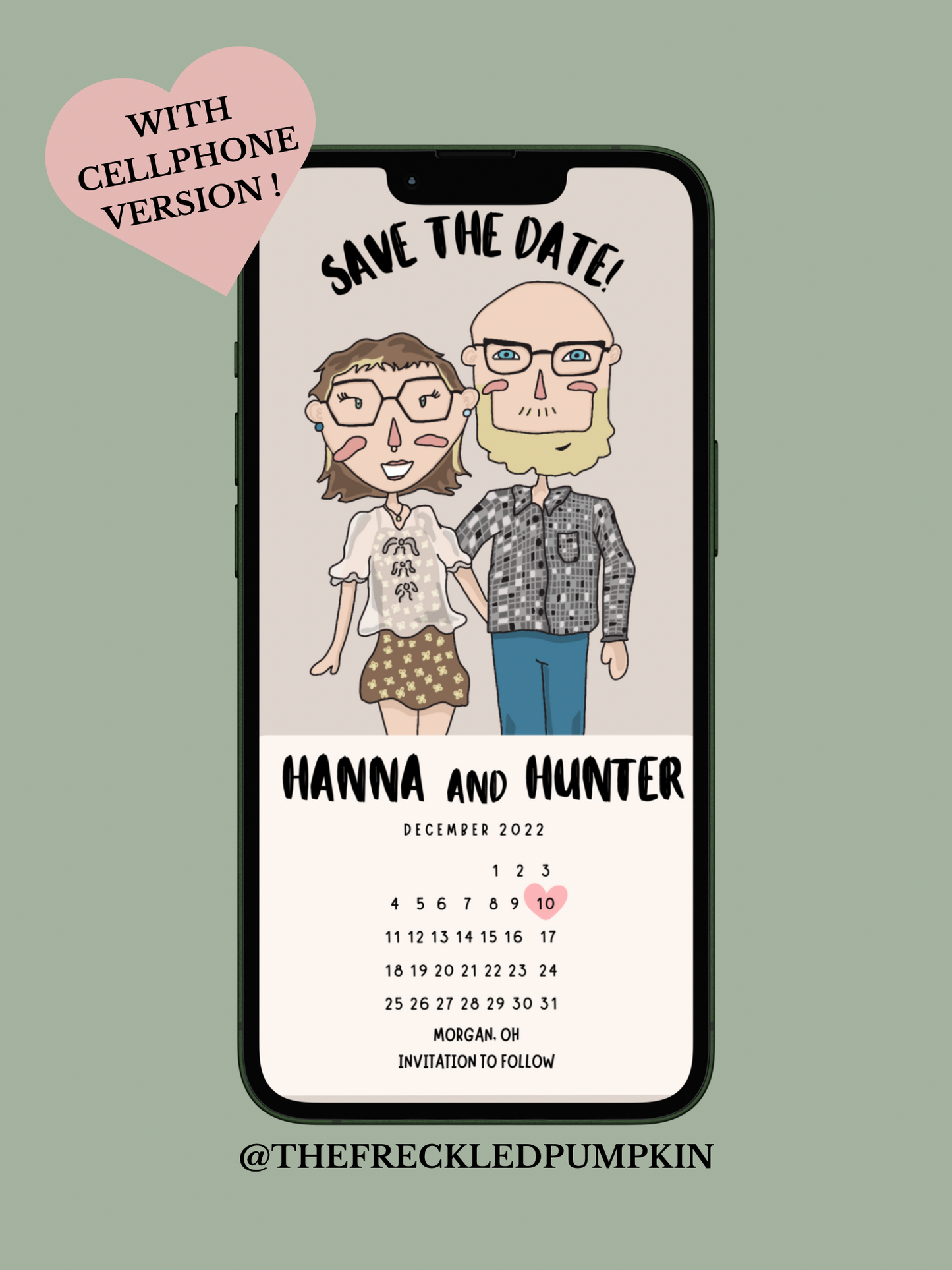 Digital Doodle Booth Wedding Save The Date!