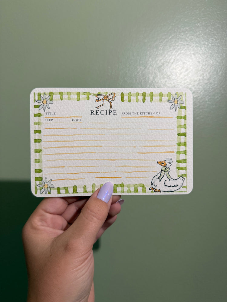 Recipe Cards