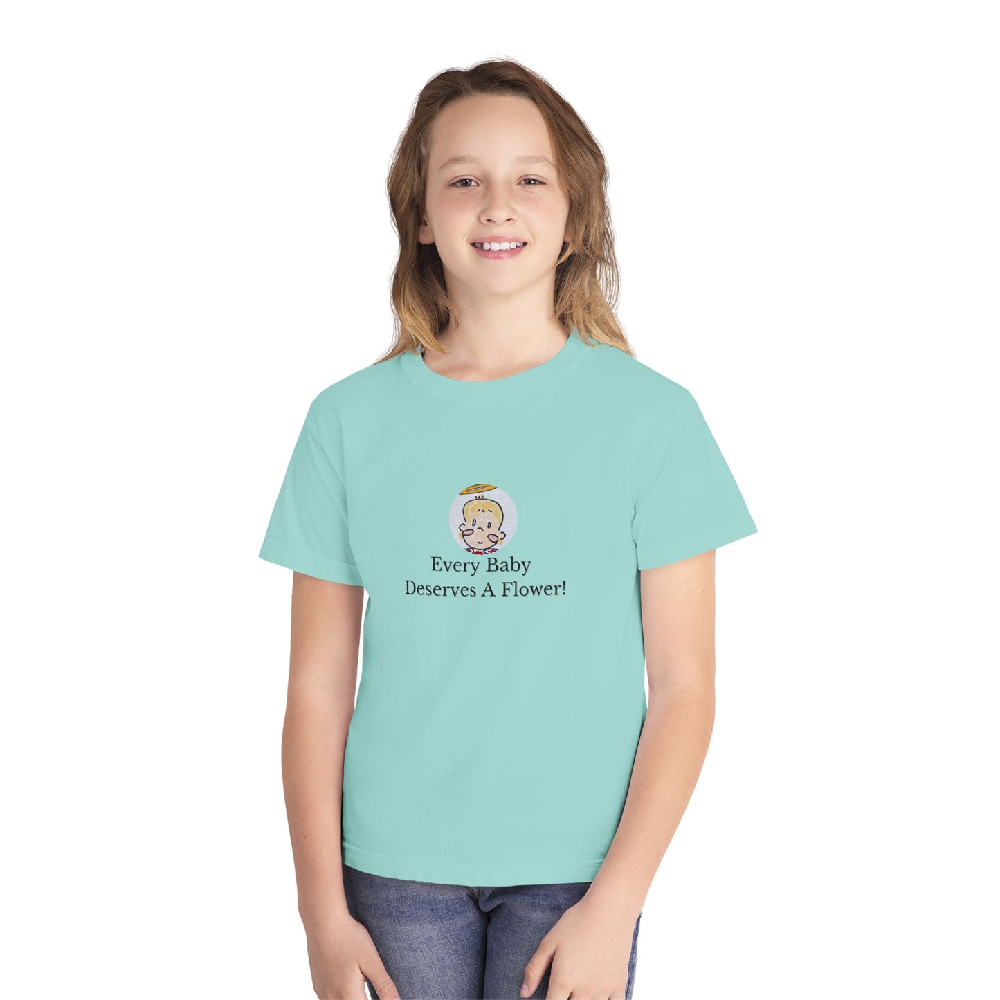 Everett’s Flowers Youth Comfort Colors T-Shirt