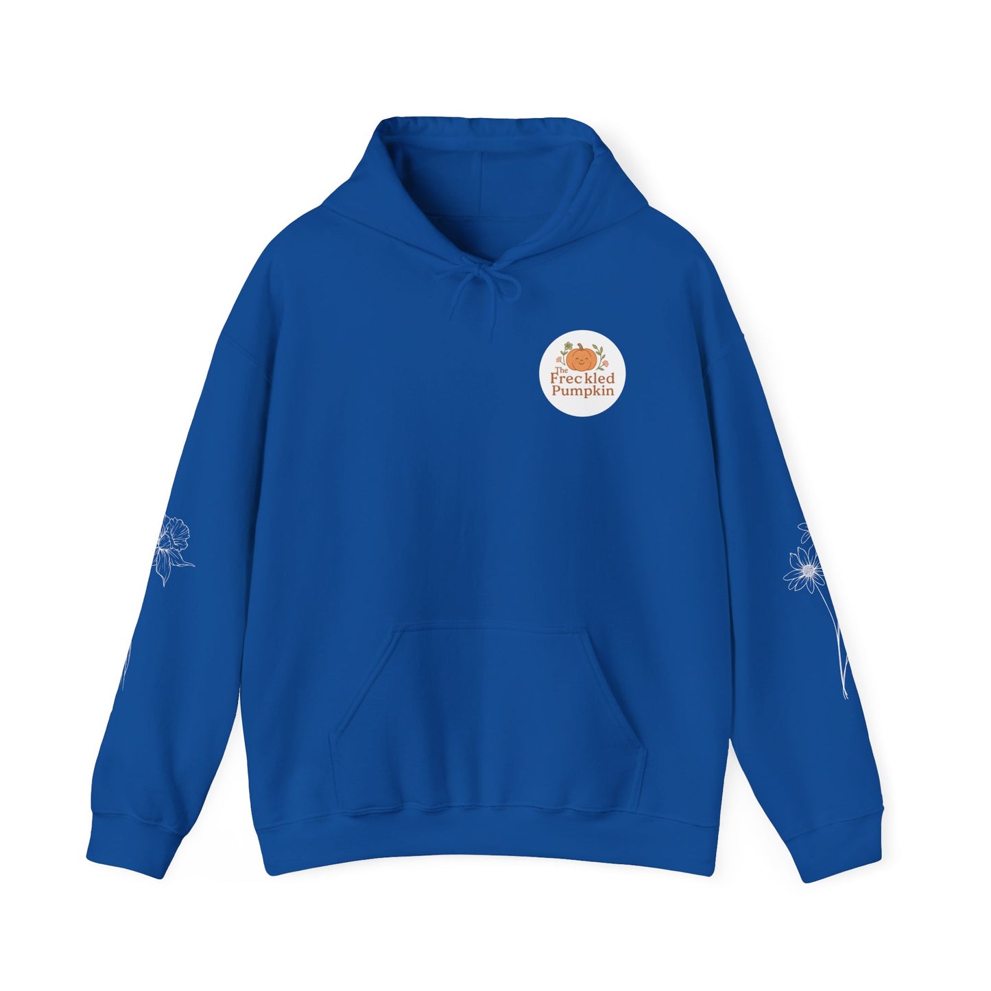 The Freckled Pumpkin Logo Engraving Unisex Hoodie