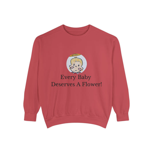 🍓Everett’s Flowers Sweatshirt - Comfort Colors Unisex Crew