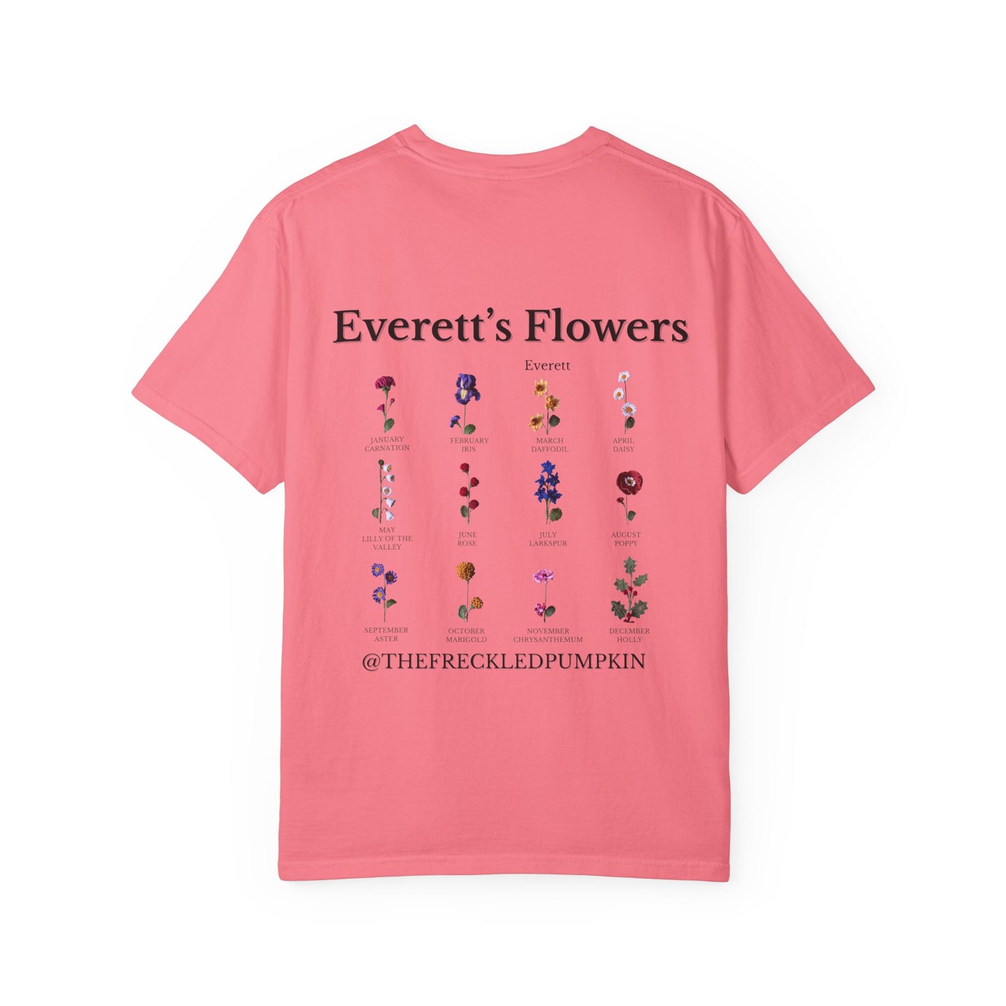 Everett’s Flowers Unisex Comfort Colors T-shirt