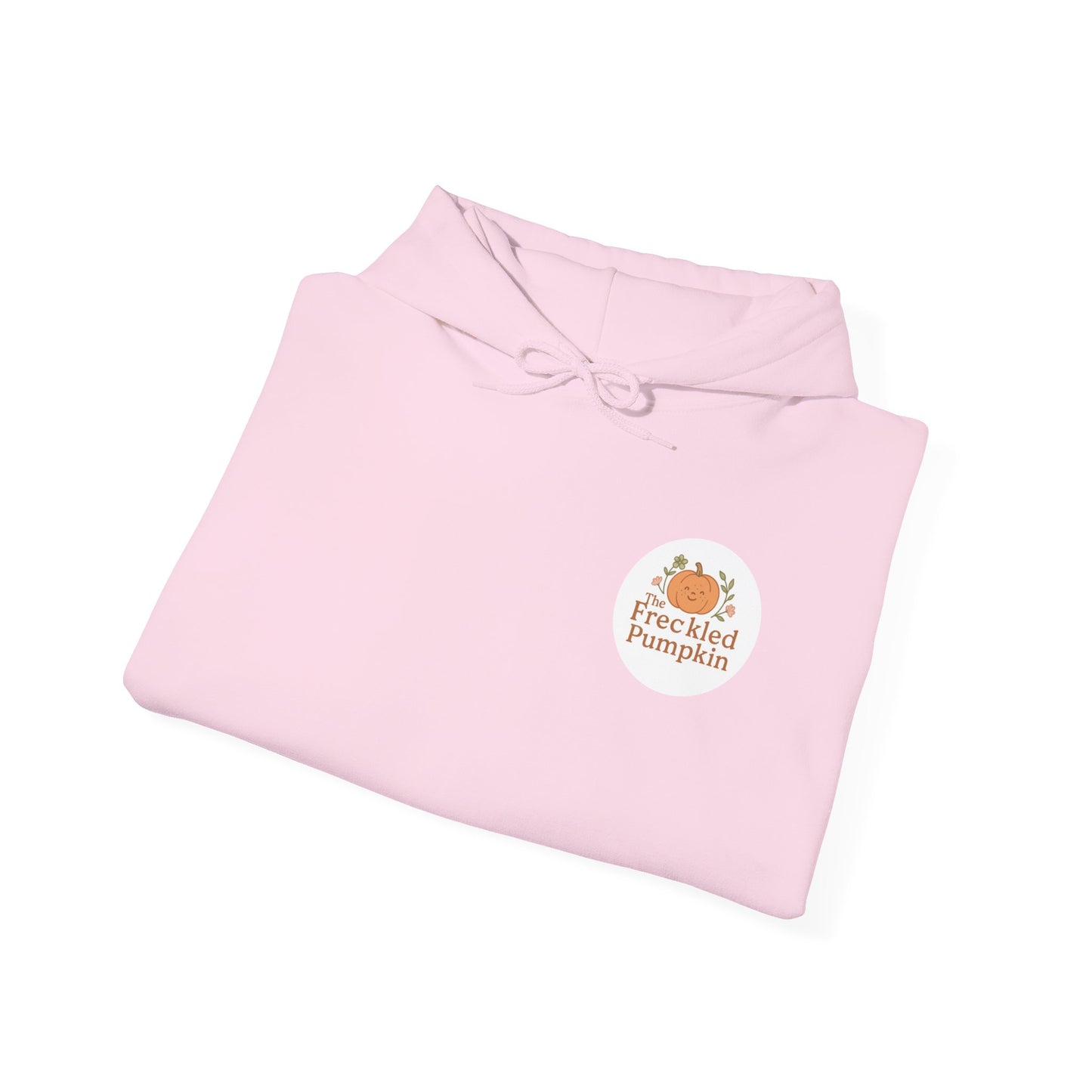 The Freckled Pumpkin Logo Engraving Unisex Hoodie