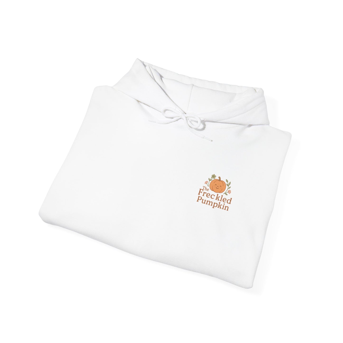 The Freckled Pumpkin Logo Engraving Unisex Hoodie