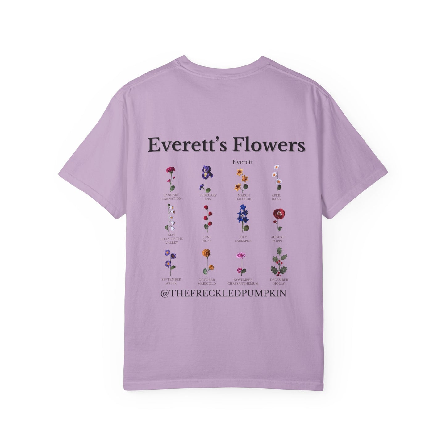 Everett’s Flowers Unisex Comfort Colors T-shirt