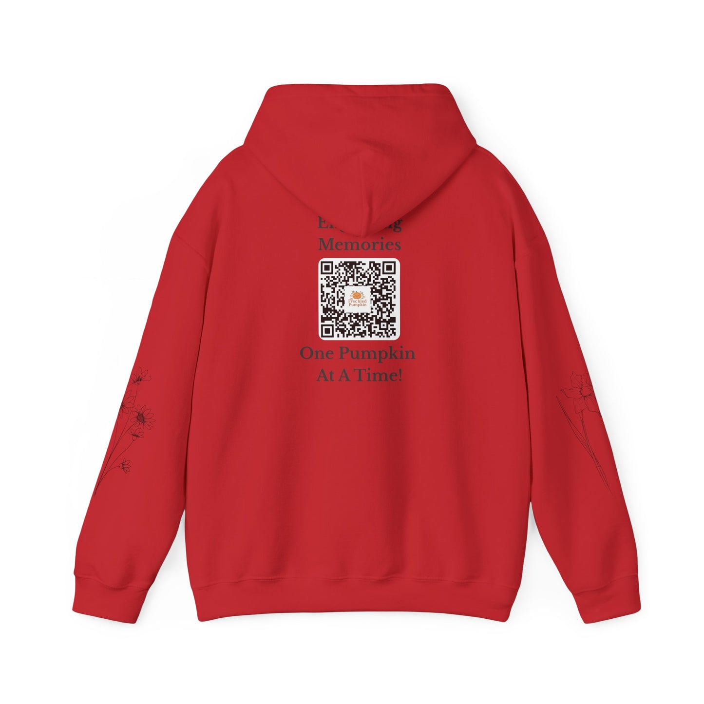 The Freckled Pumpkin Logo Engraving Unisex Hoodie